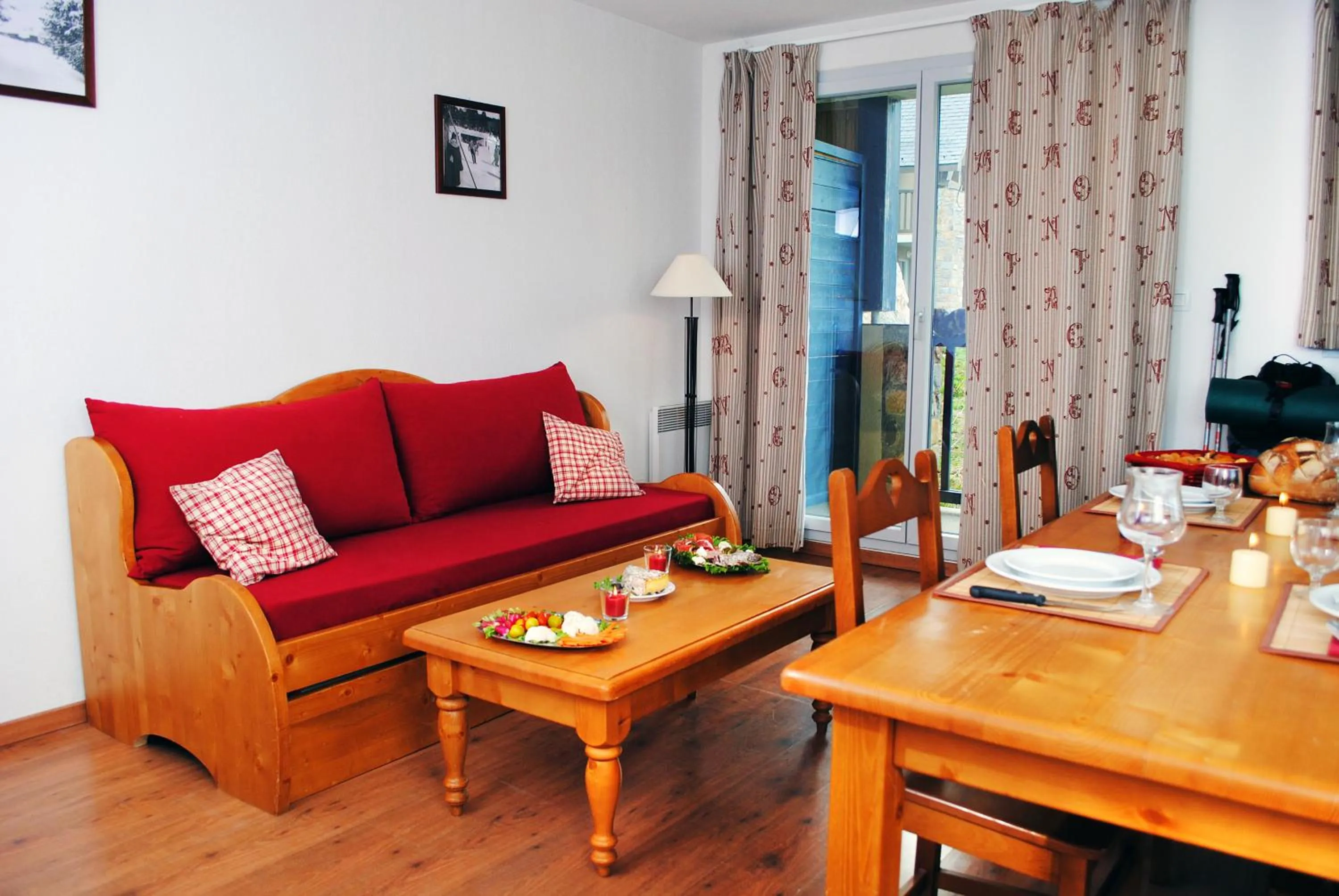 Living room in Résidence Goélia Le Hameau de Balestas