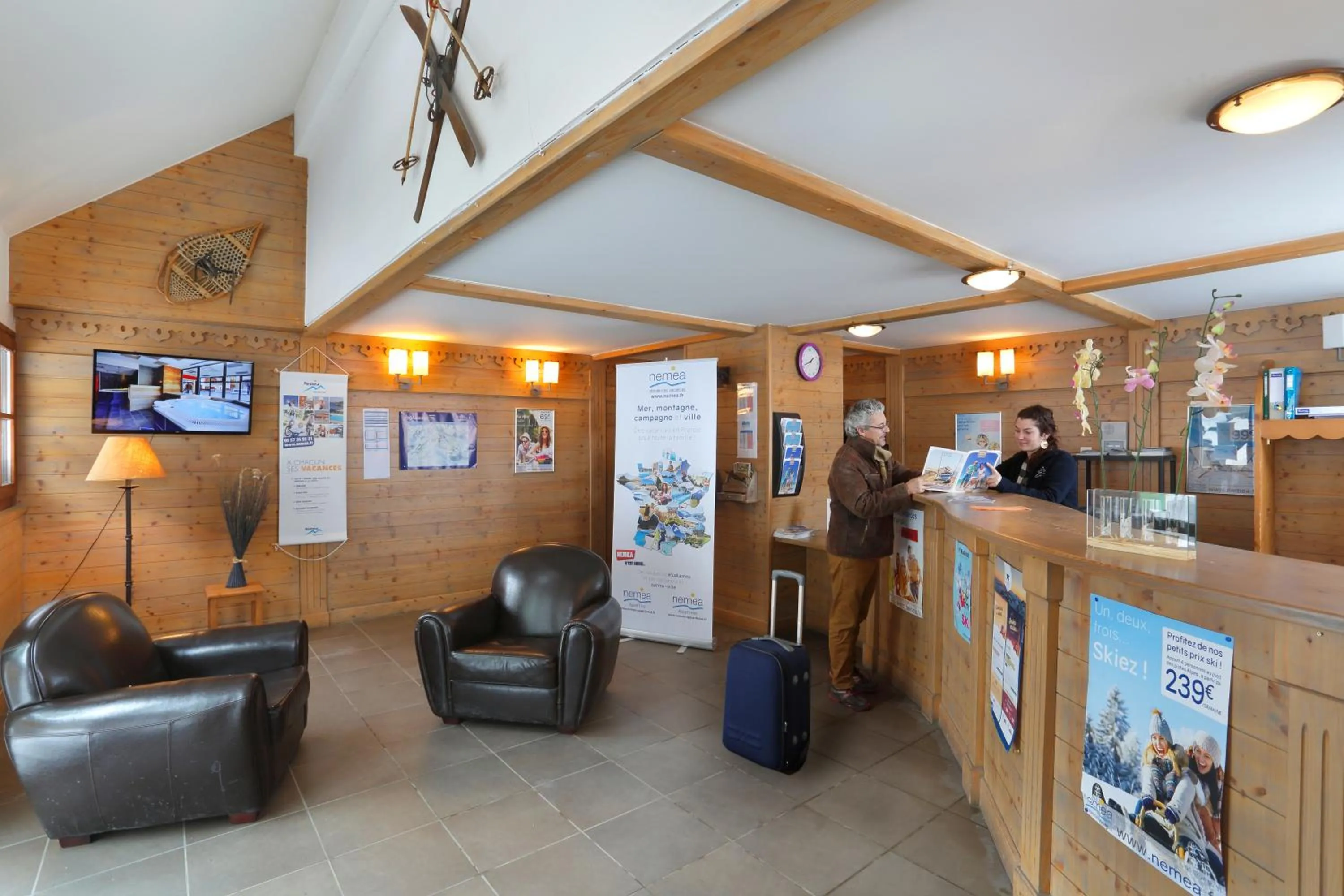 Lobby or reception in Résidence Goélia Le Hameau de Balestas