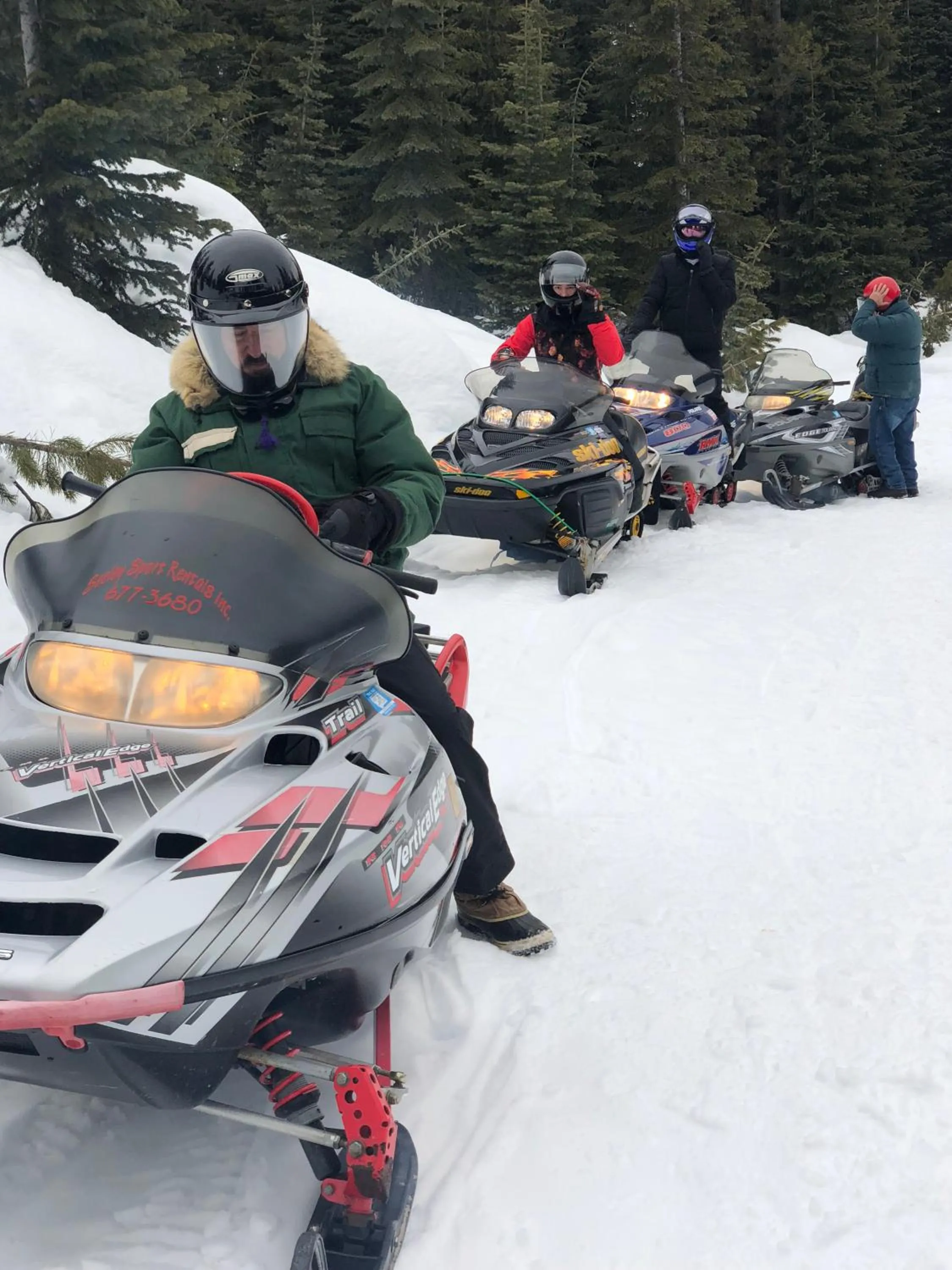 Winter in The Lodge at Lolo Hot Springs