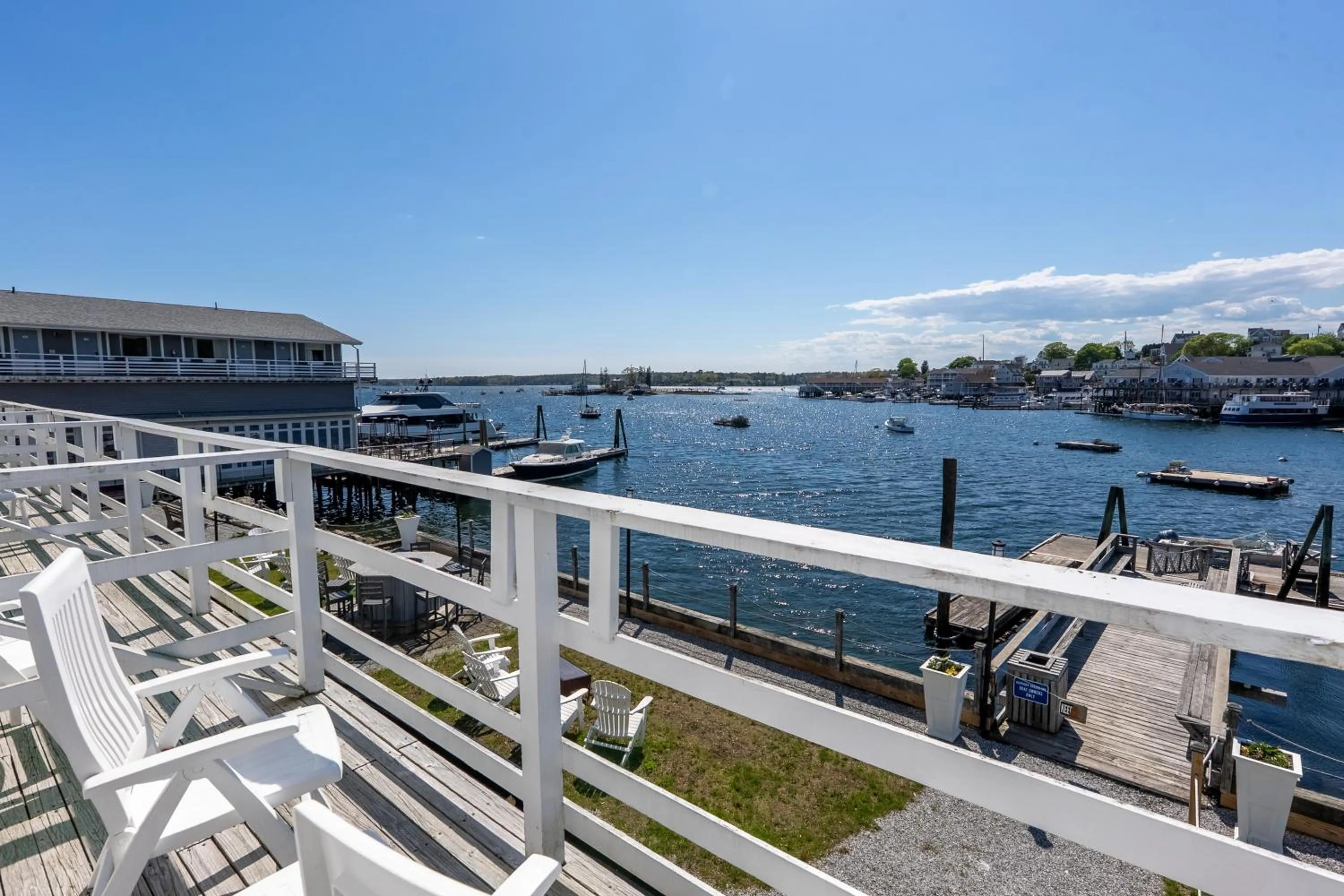 Balcony/Terrace in Boothbay Harbor Inn