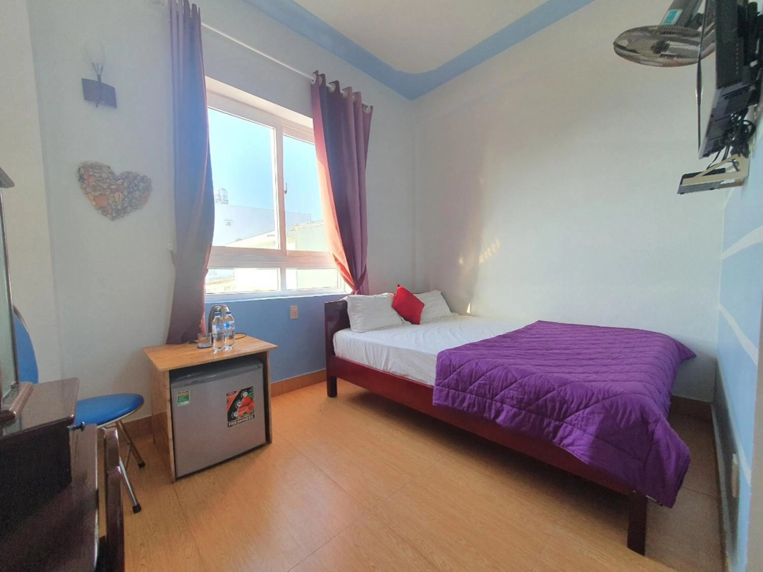 Bedroom, Bed in Thanh Tran Guesthouse Lý Sơn