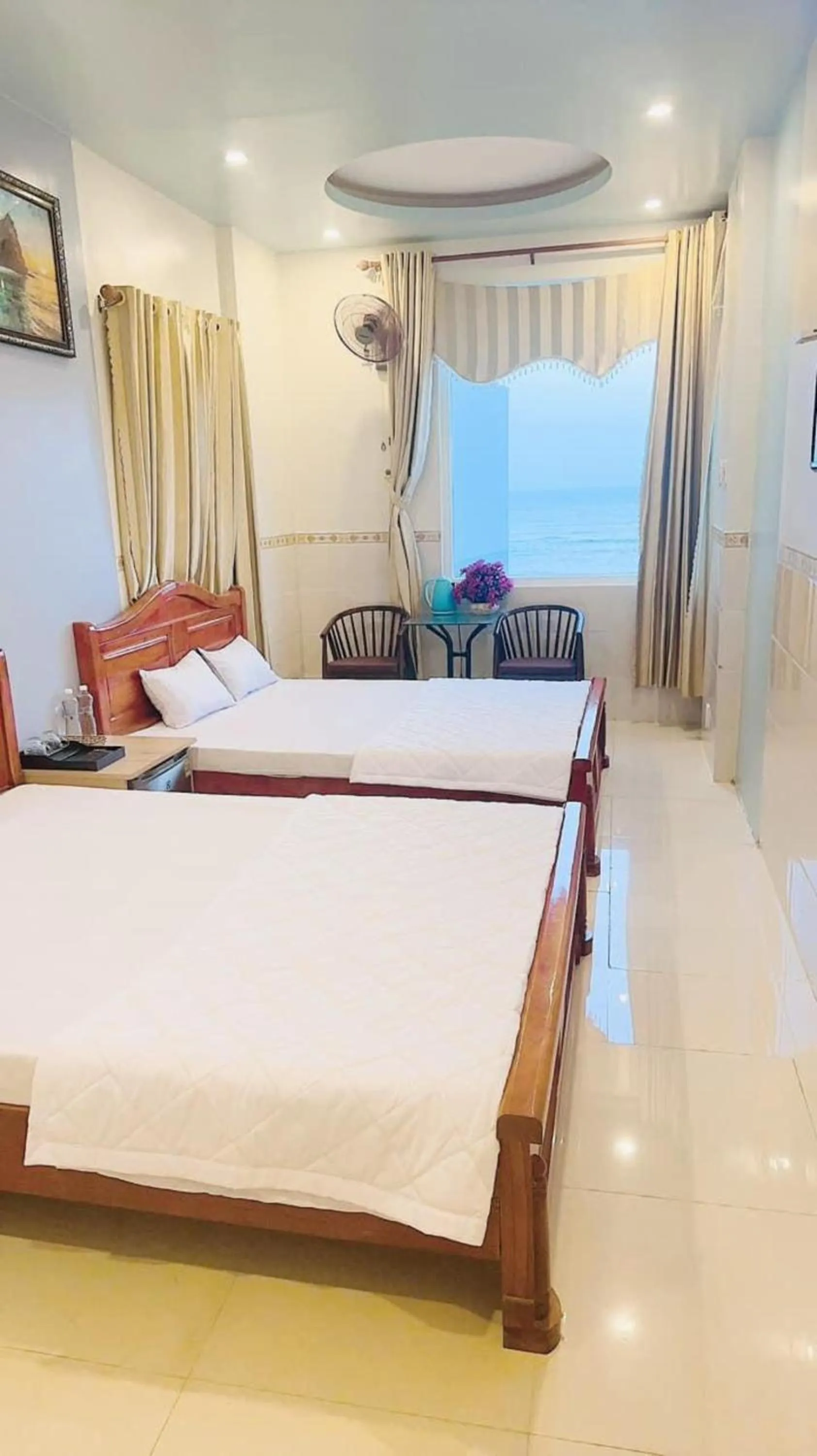 Bedroom, Bed in Thanh Tran Guesthouse Lý Sơn