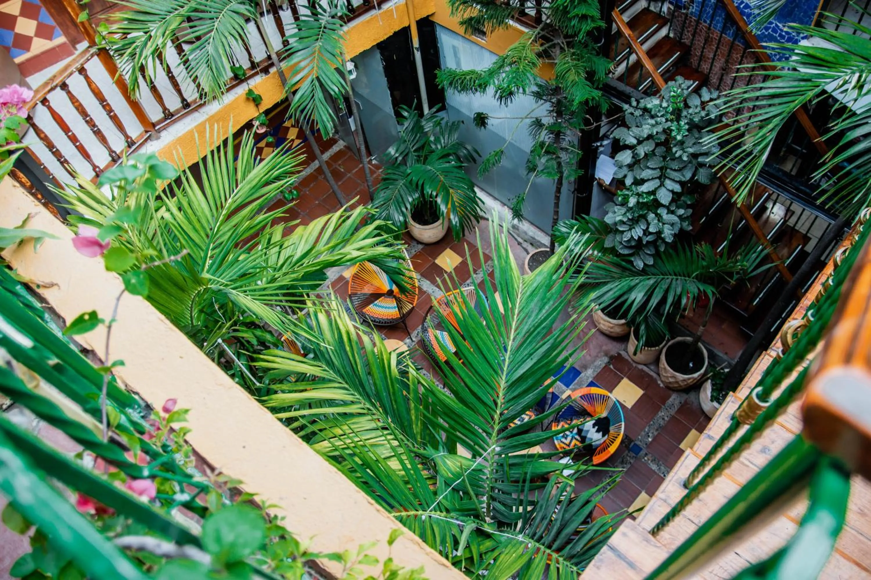 Day in Hotel La Casona de Getsemani