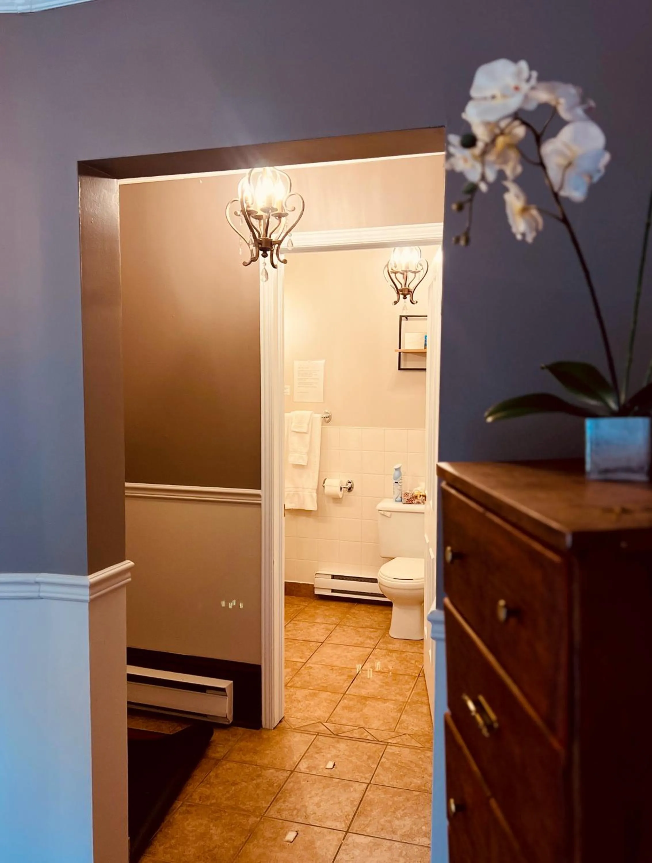 Bathroom in Le Chateau du Lac