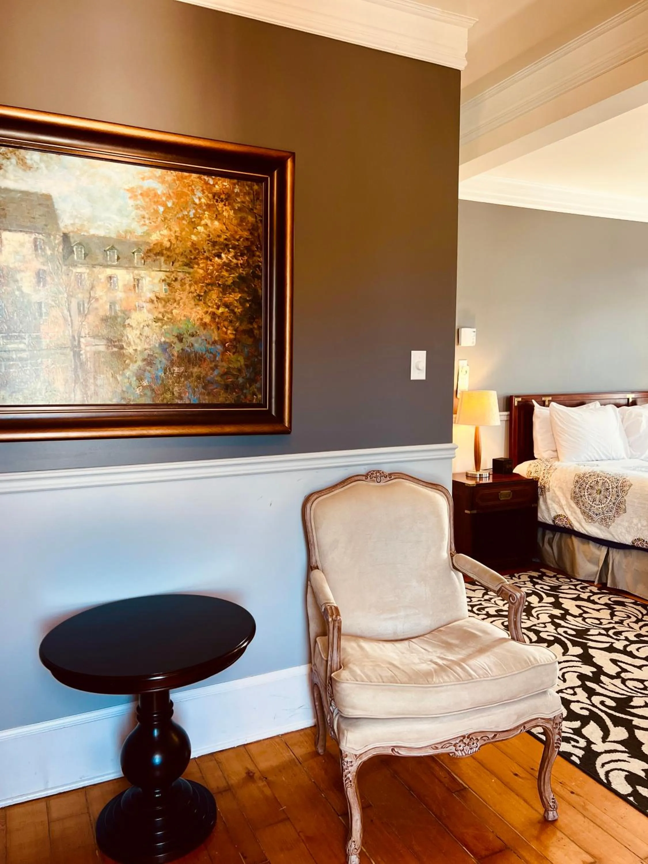 Bed in Le Chateau du Lac