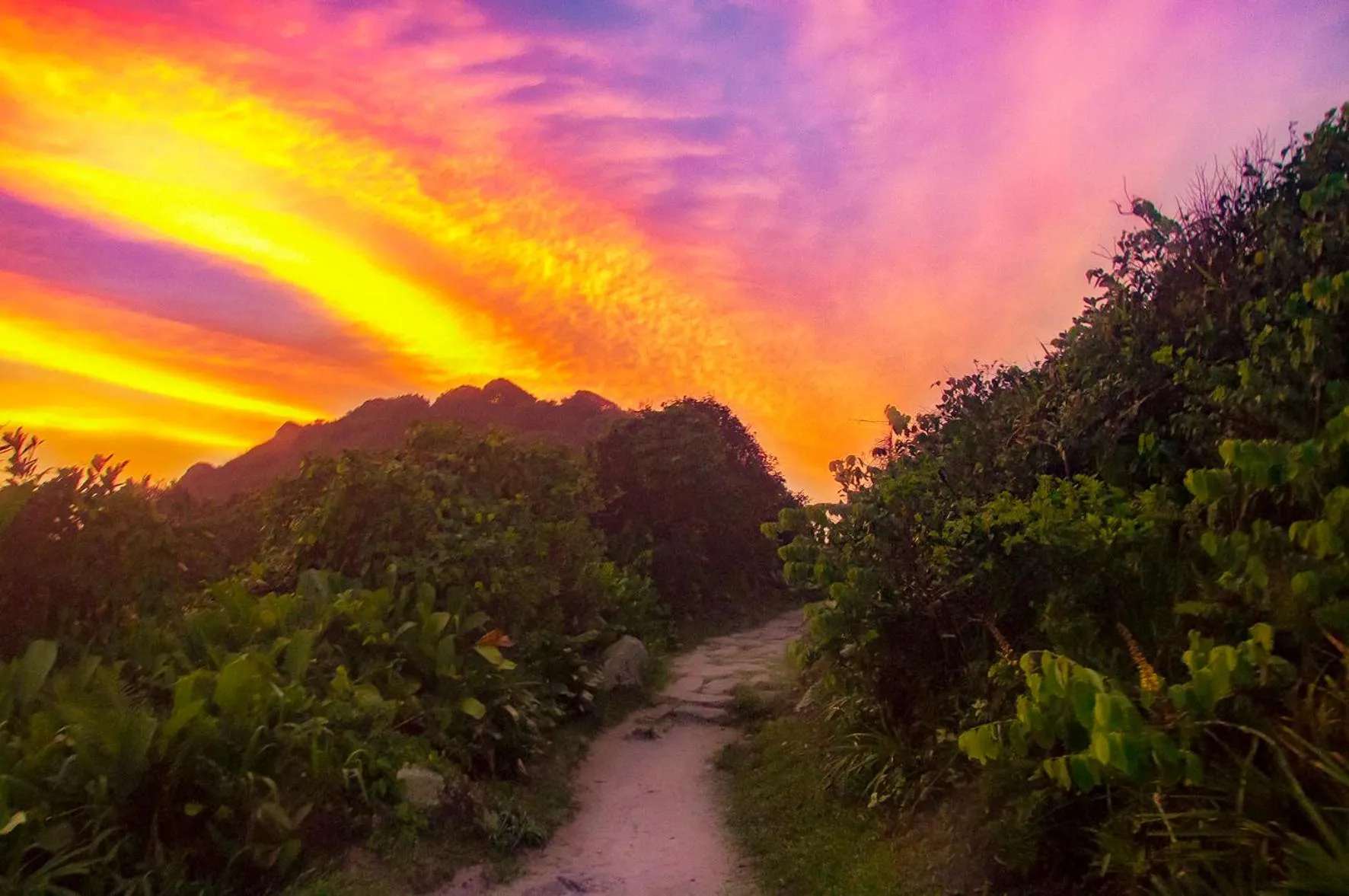 Sunrise in Pousada Marimar