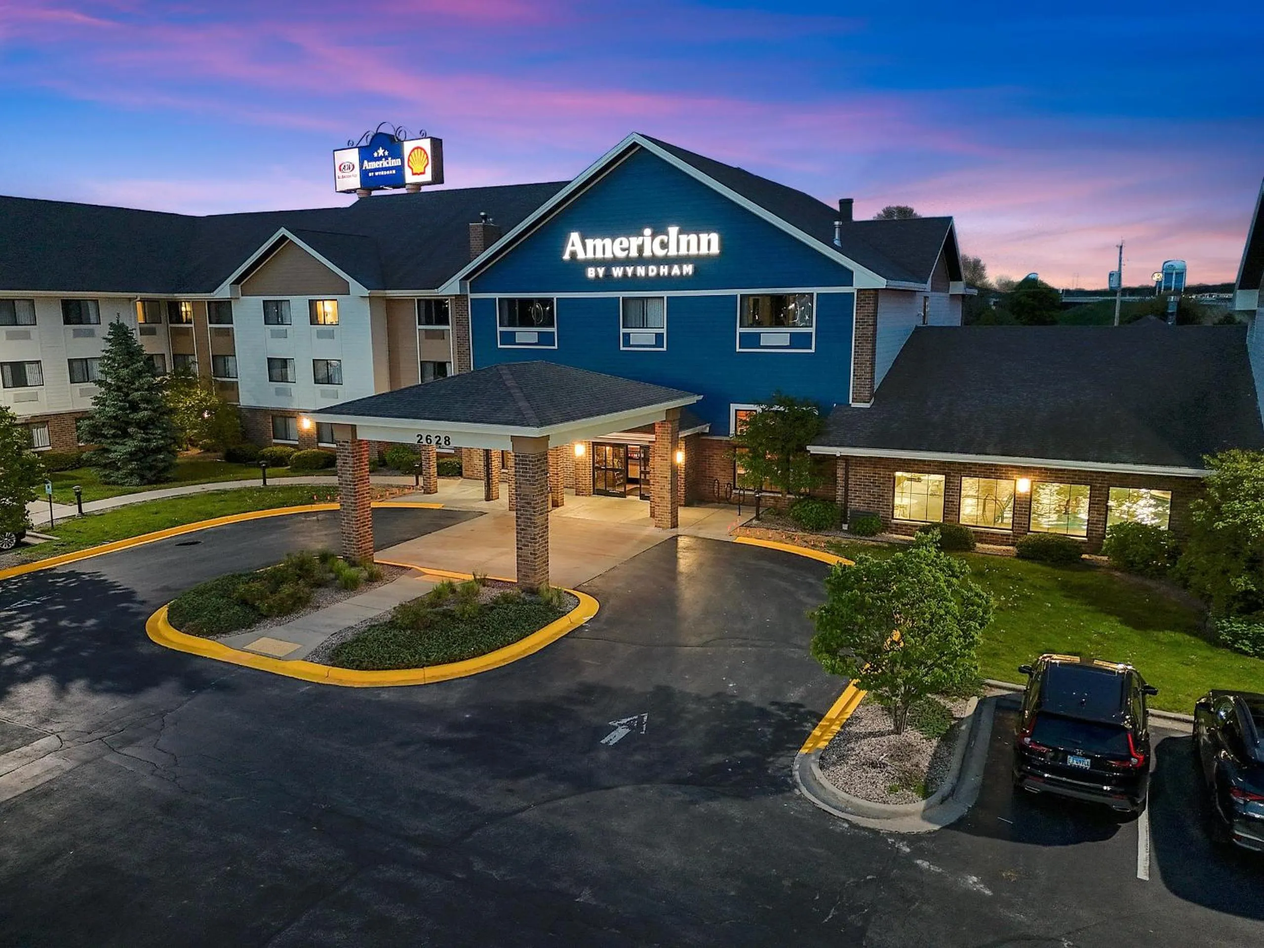 Property building in AmericInn by Wyndham Green Bay East