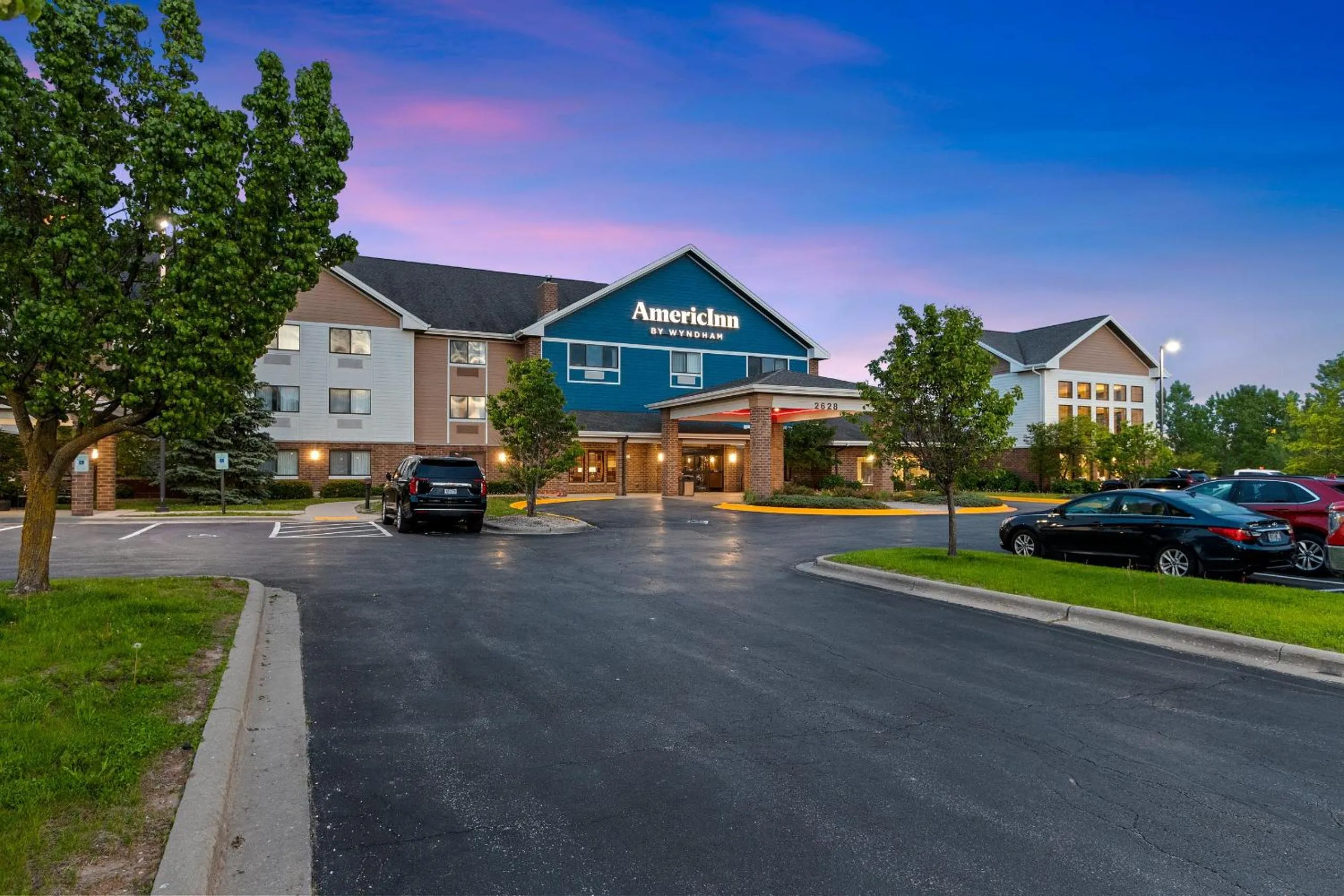 Property building in AmericInn by Wyndham Green Bay East