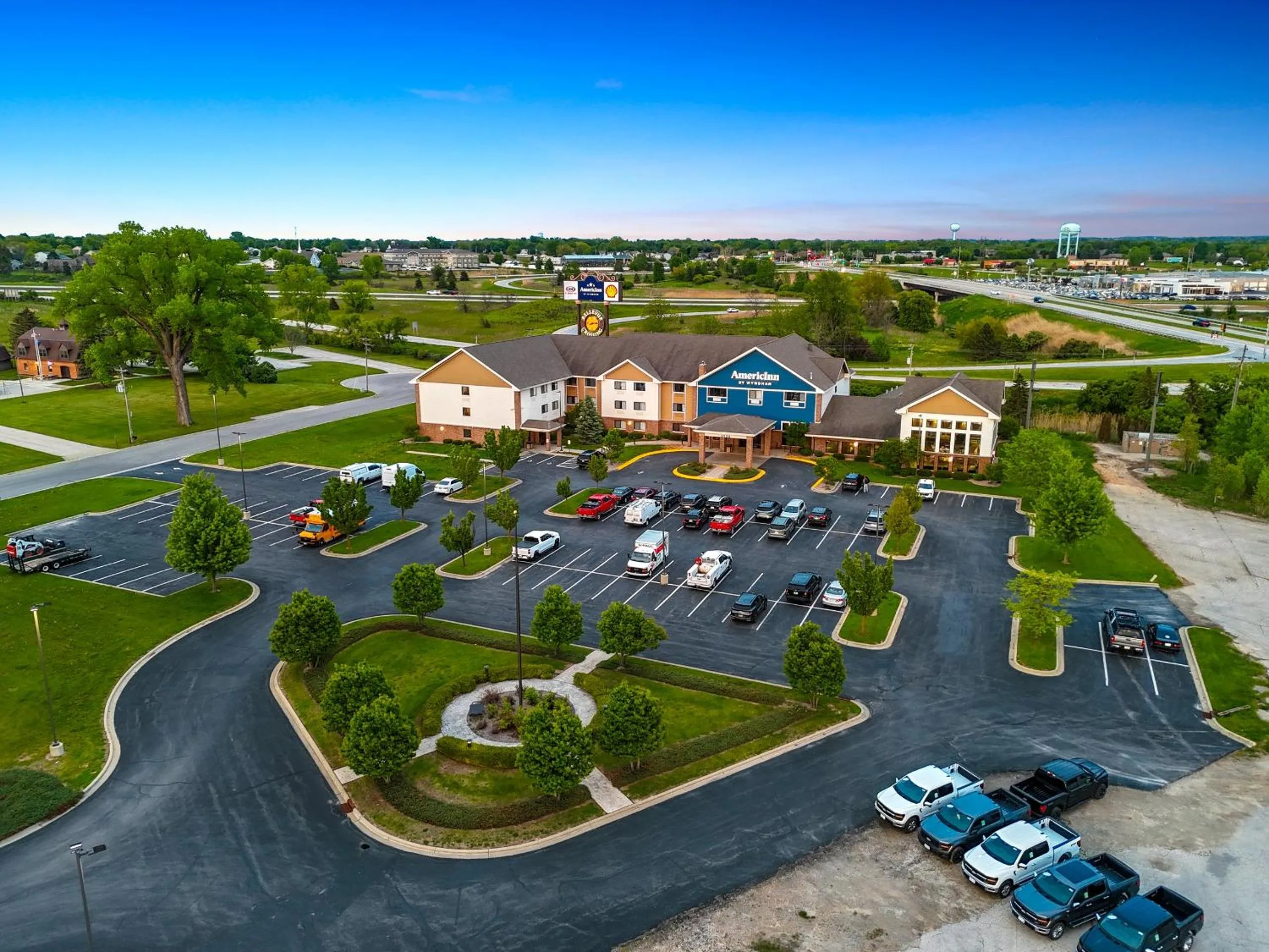 Property building in AmericInn by Wyndham Green Bay East