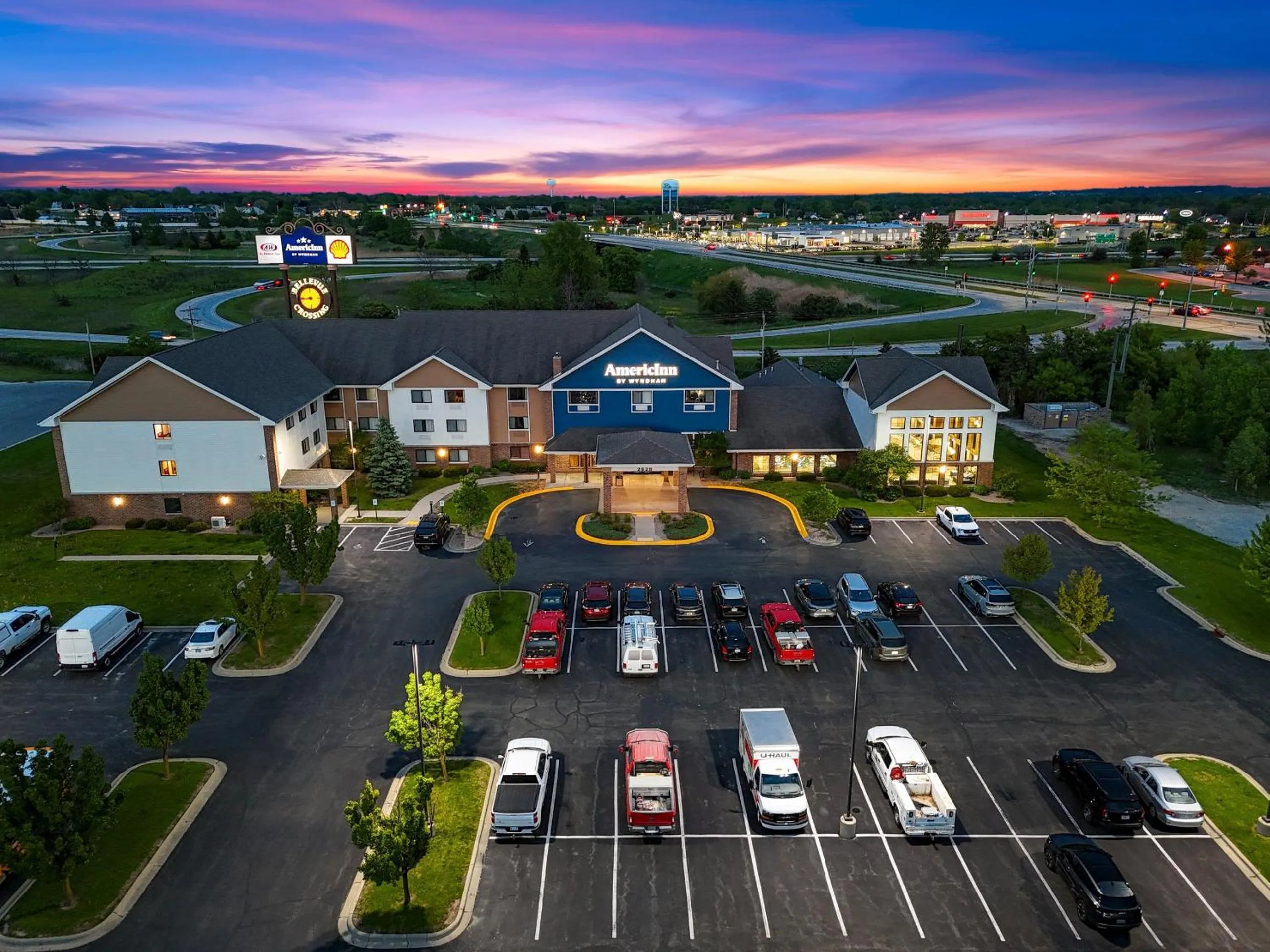 Property building in AmericInn by Wyndham Green Bay East