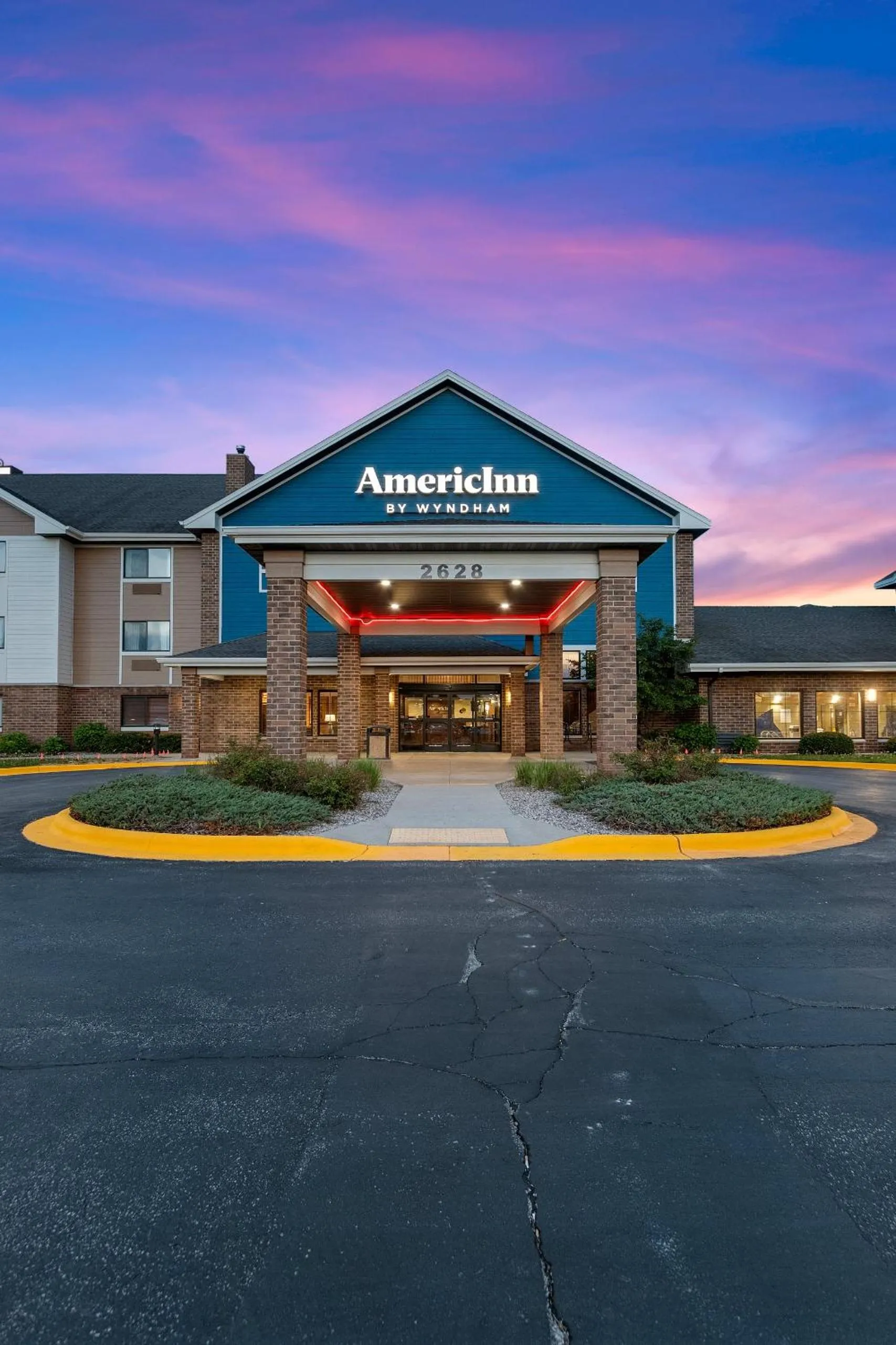 Property building in AmericInn by Wyndham Green Bay East