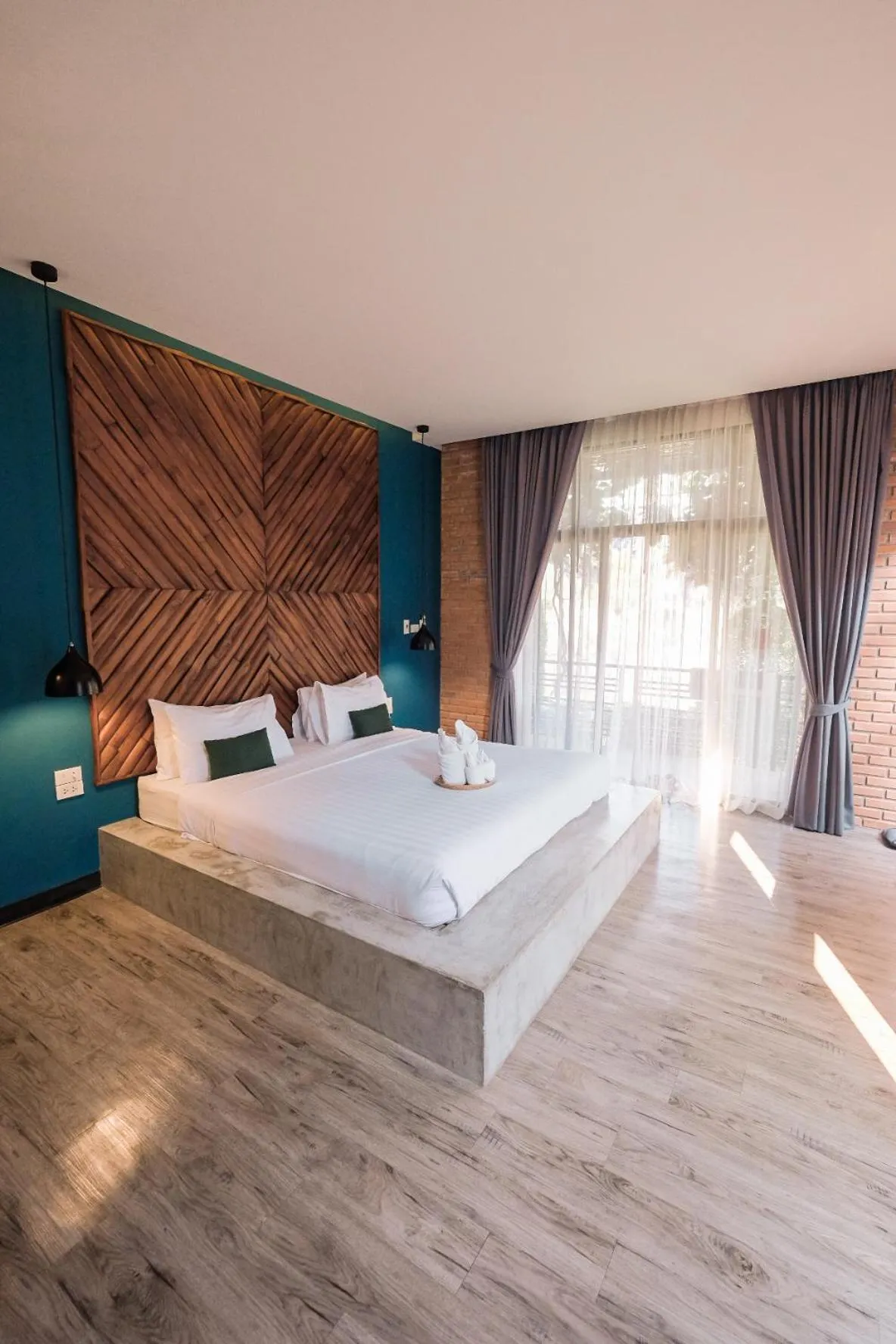 Bed in Casa Foresta Nan