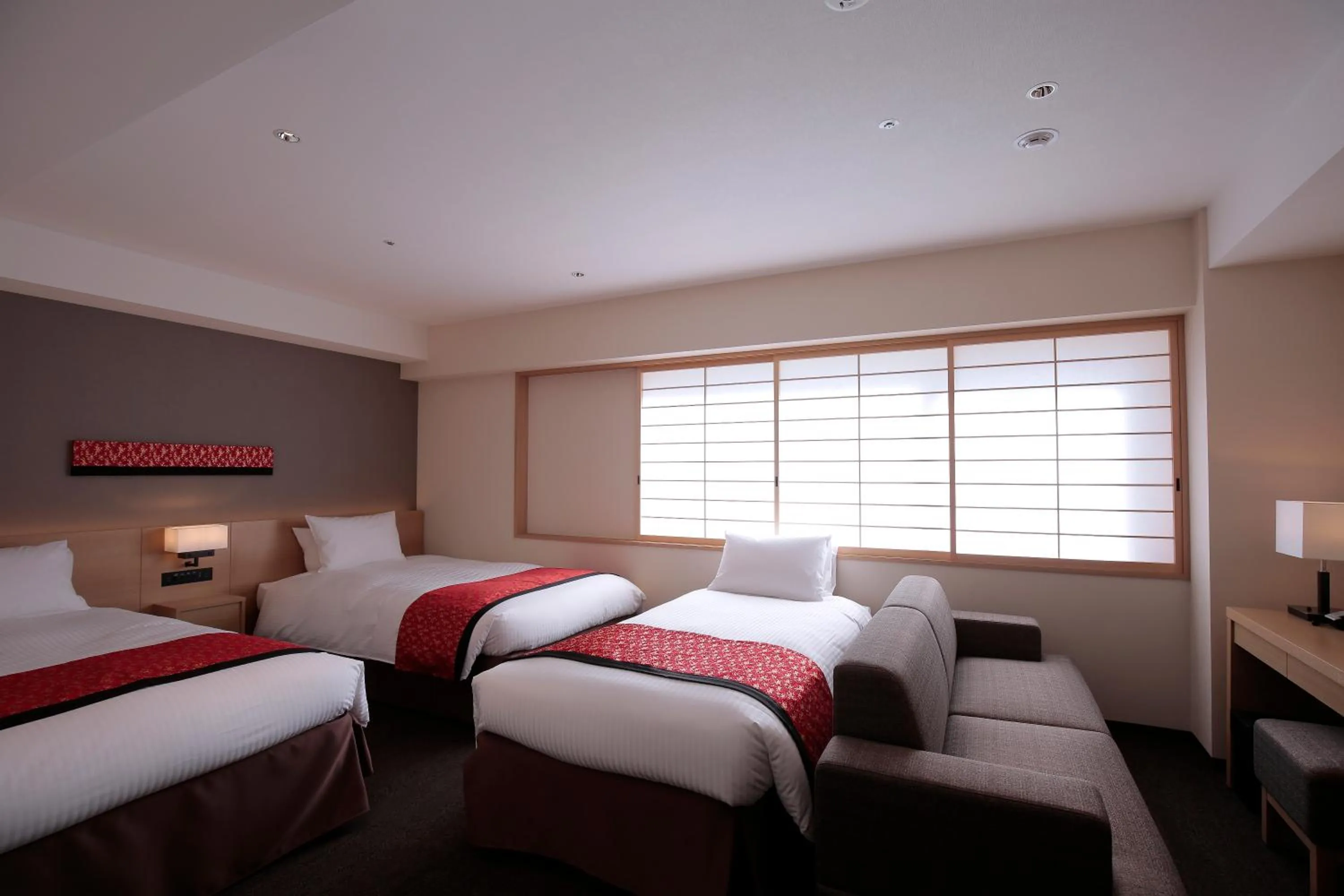 Photo of the whole room, Bed in Hotel Intergate Kyoto Shijo Shinmachi