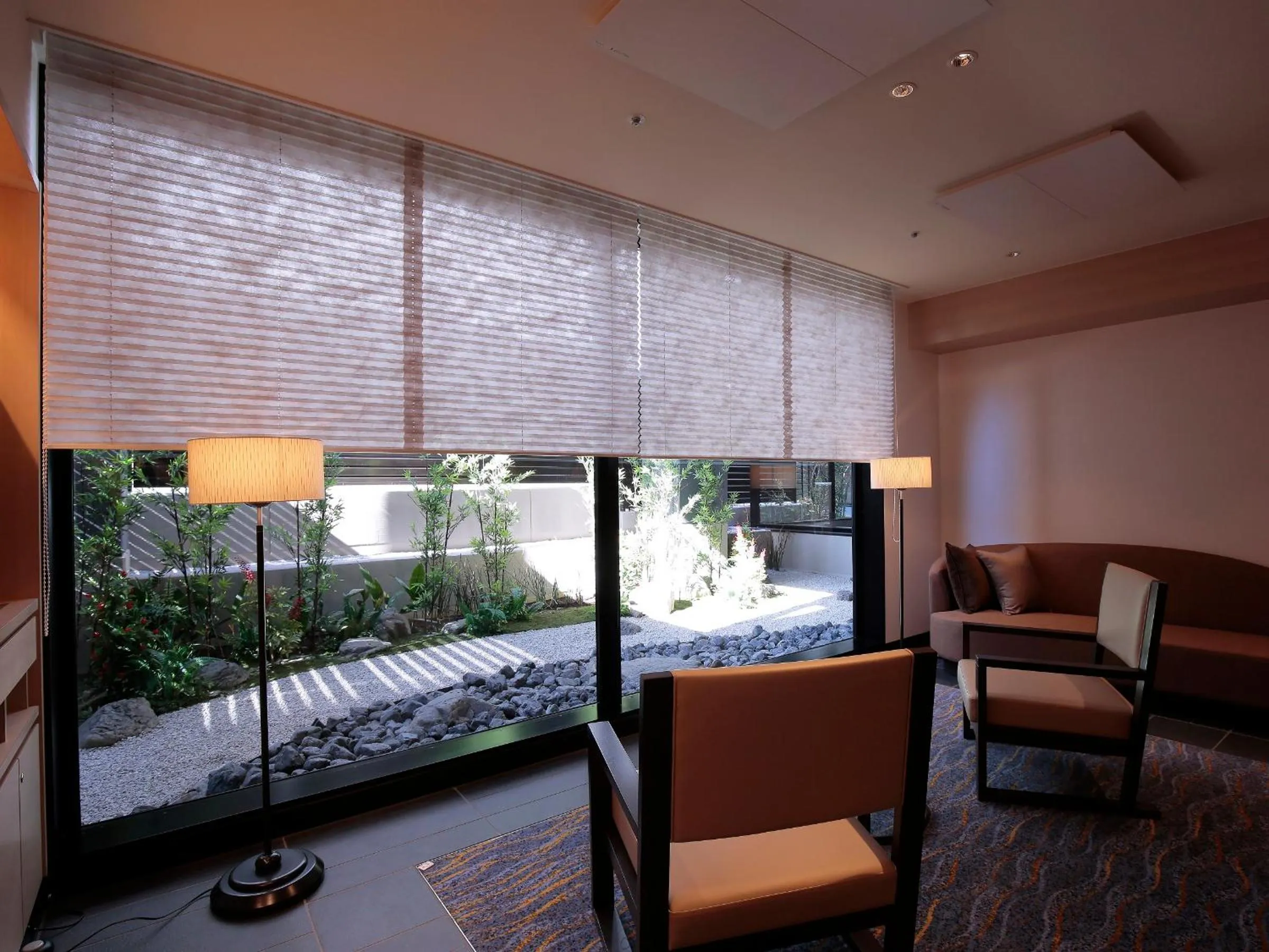 Communal lounge/ TV room in Hotel Intergate Kyoto Shijo Shinmachi