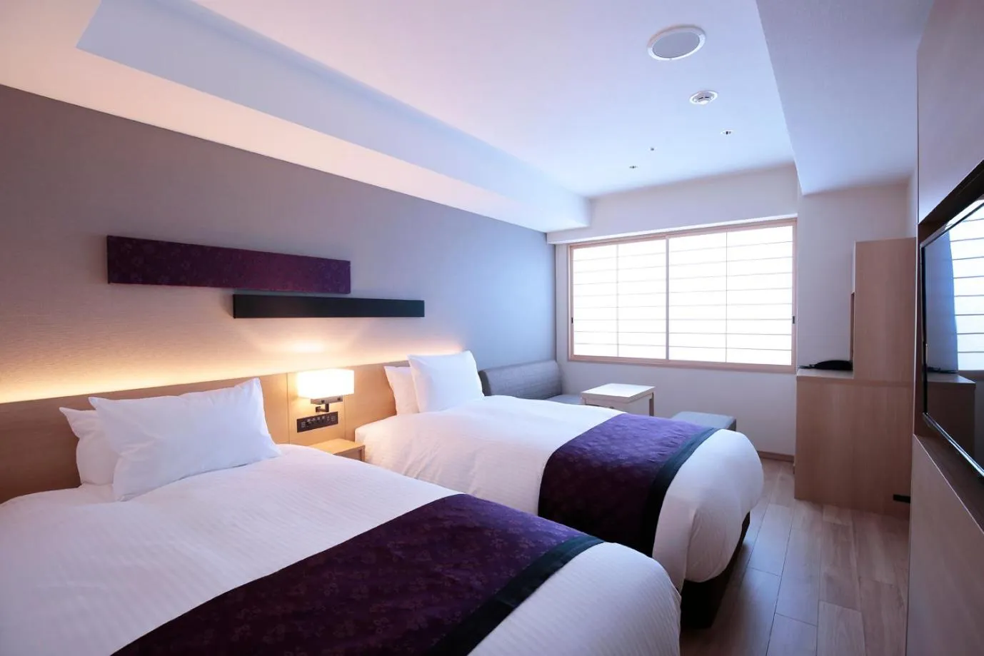 Photo of the whole room, Bed in Hotel Intergate Kyoto Shijo Shinmachi