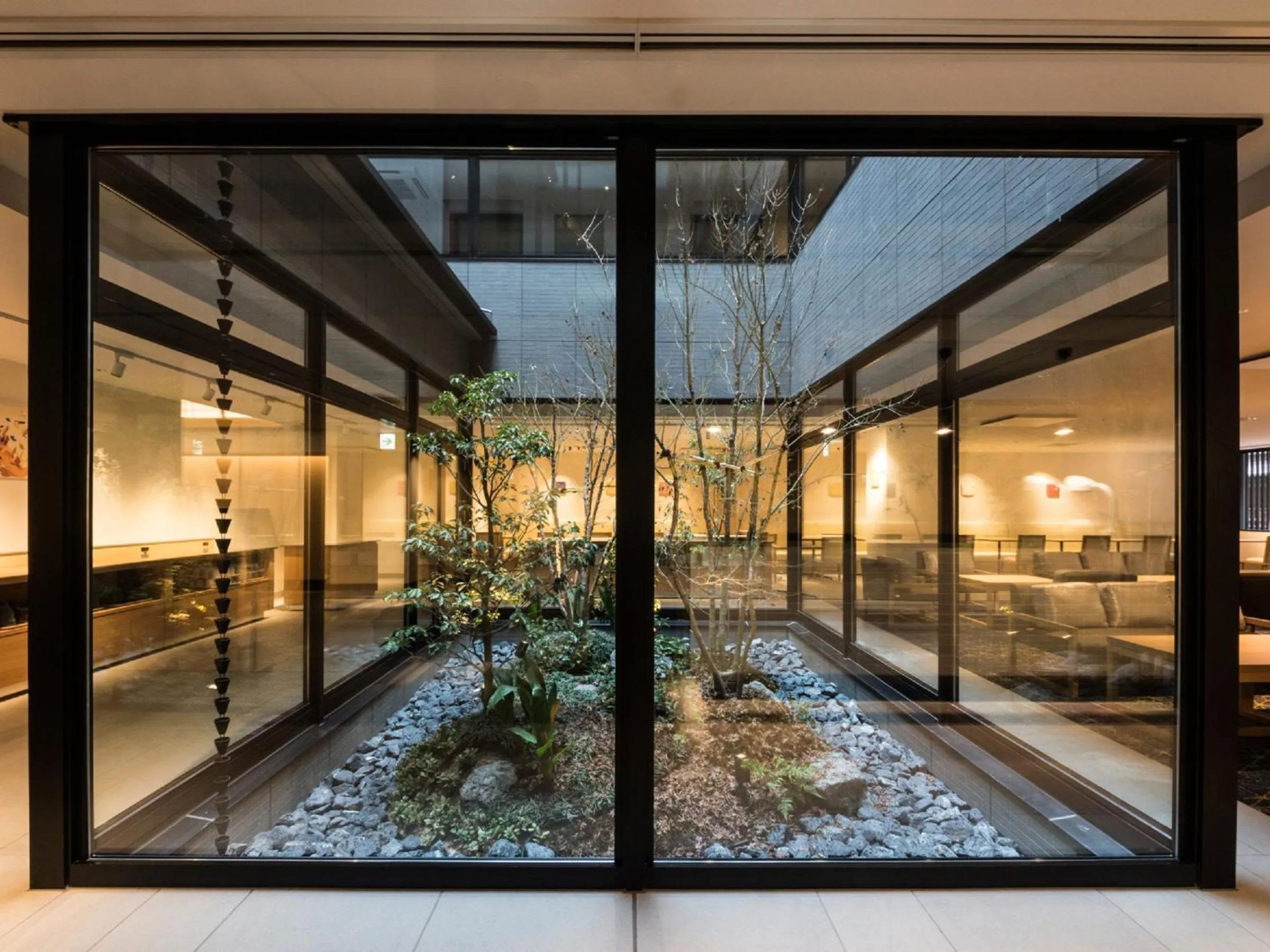 Communal lounge/ TV room in Hotel Intergate Kyoto Shijo Shinmachi