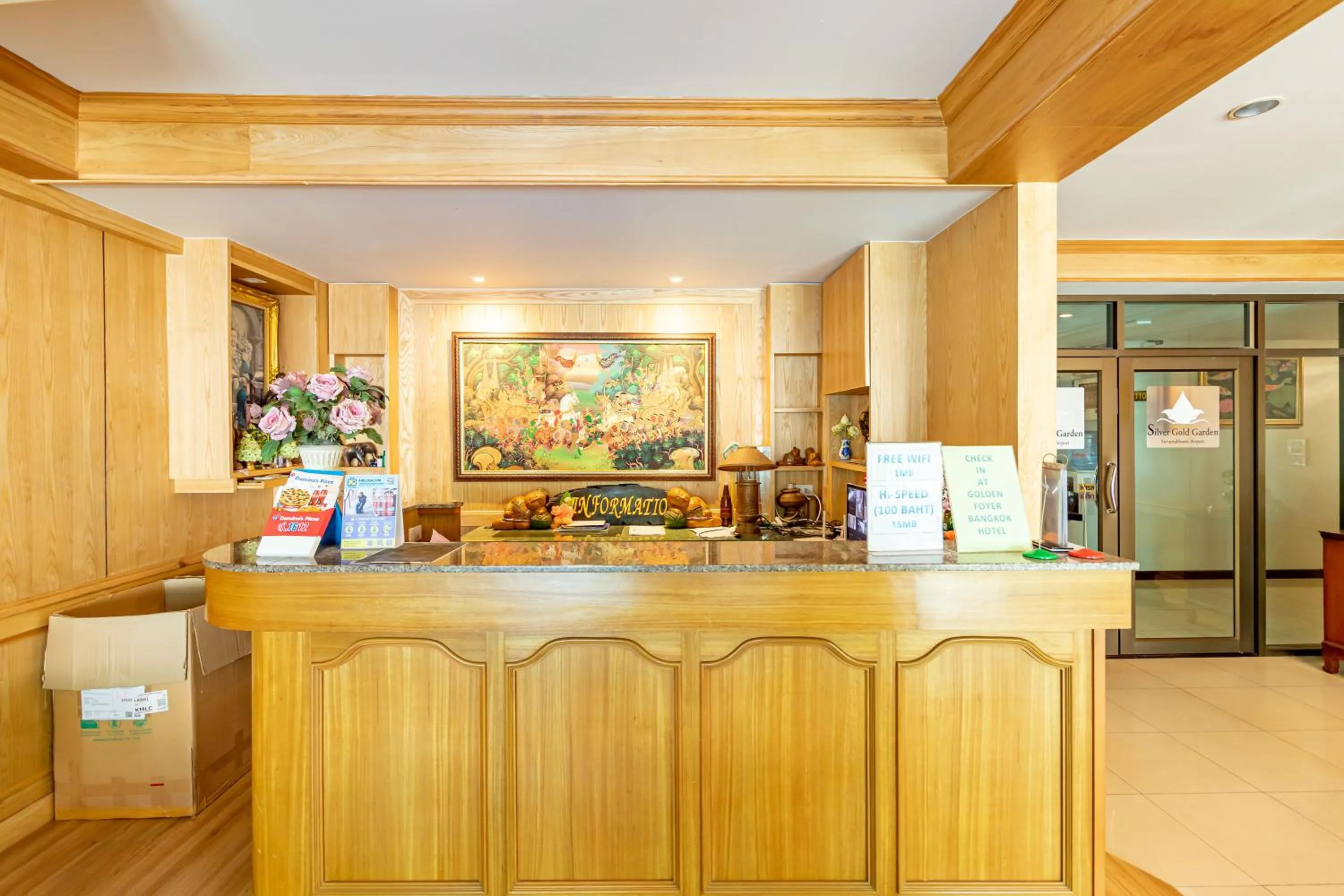 Silver Gold Garden, Suvarnabhumi Airport