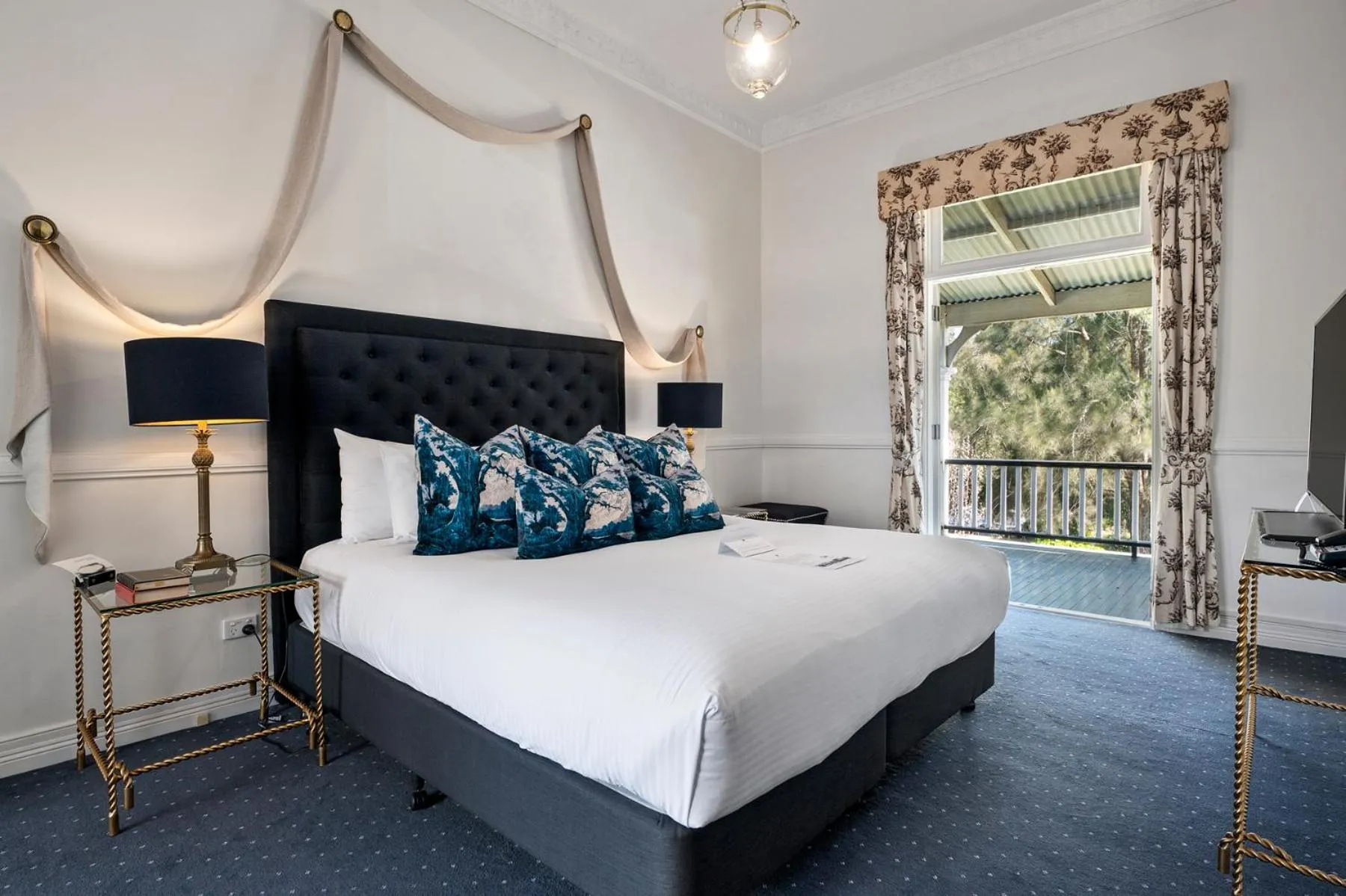 Bed in The Convent Hunter Valley Hotel