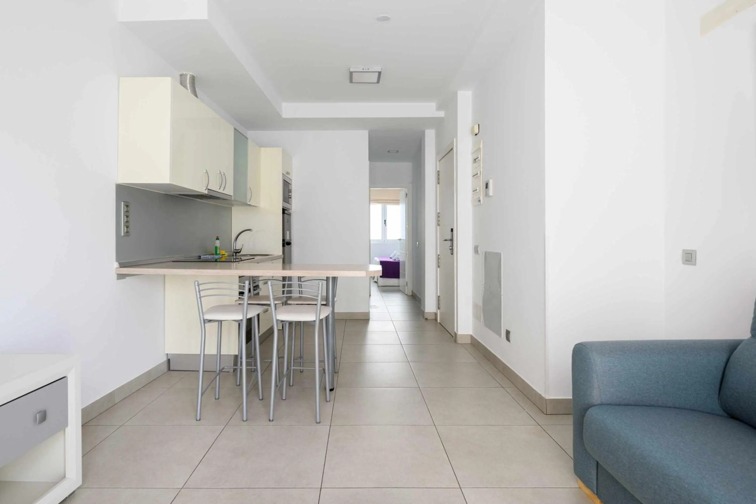 Kitchen or kitchenette in Canteras Suites
