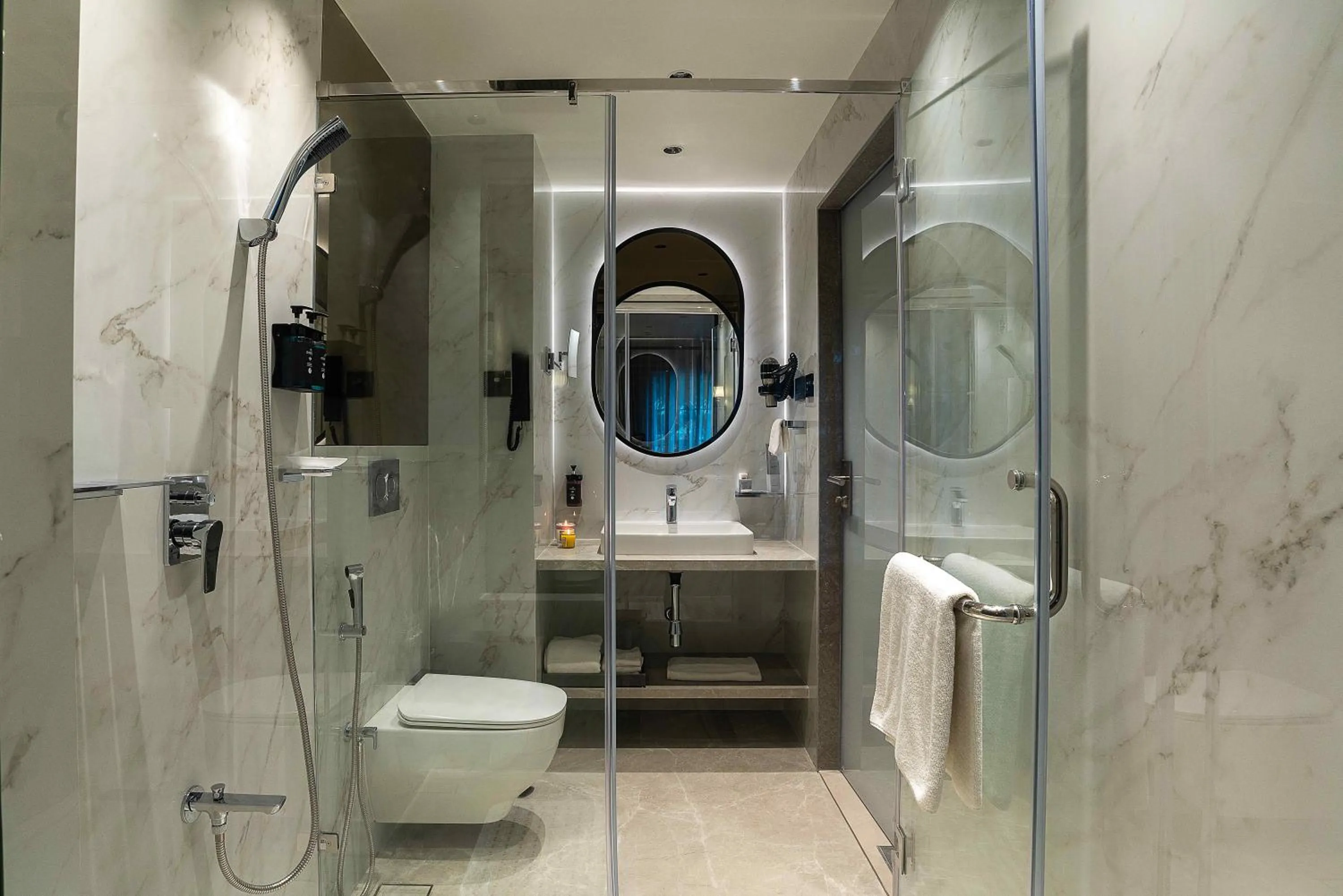 Shower in Grand Residency Hotel & Serviced Apartments