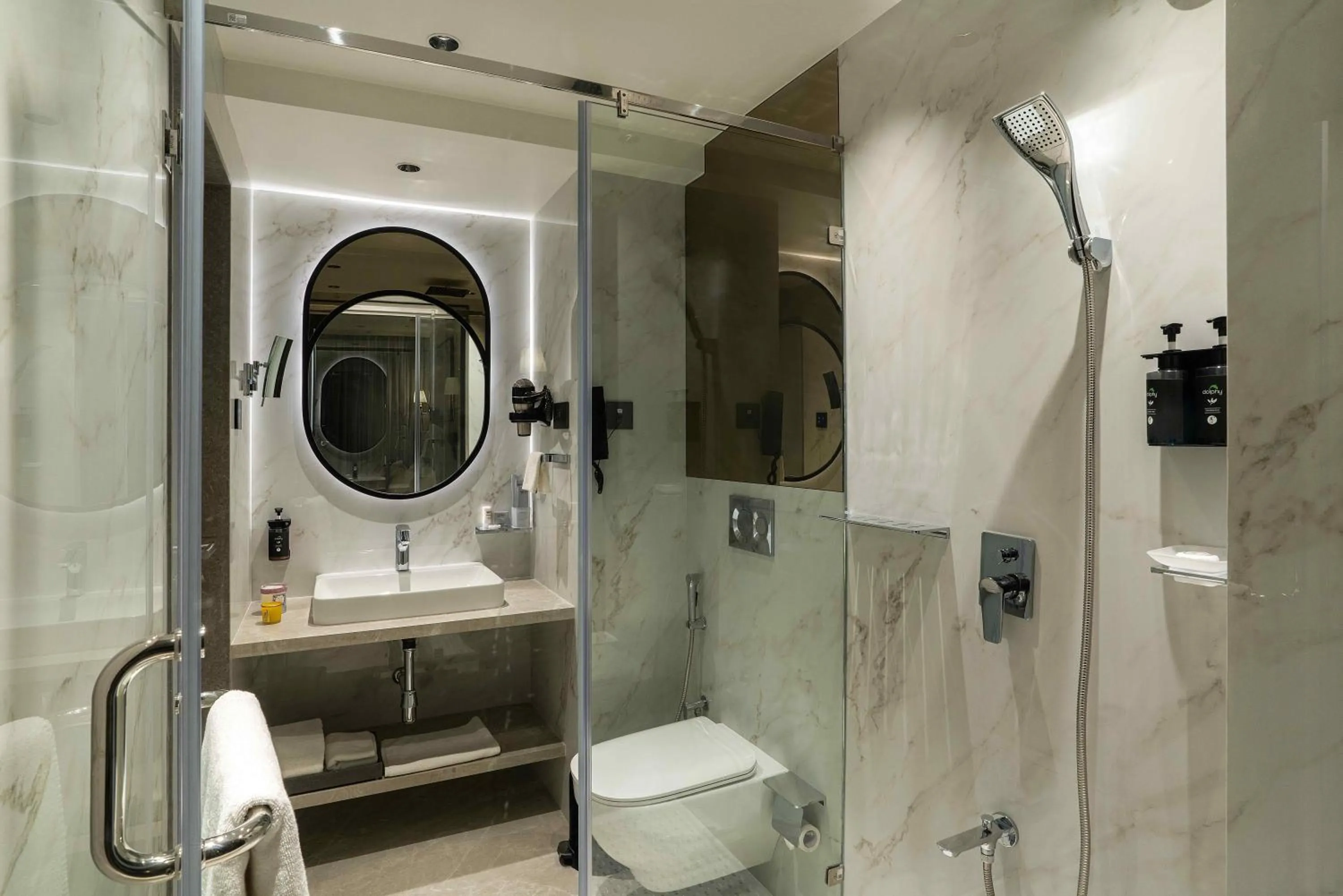 Shower in Grand Residency Hotel & Serviced Apartments