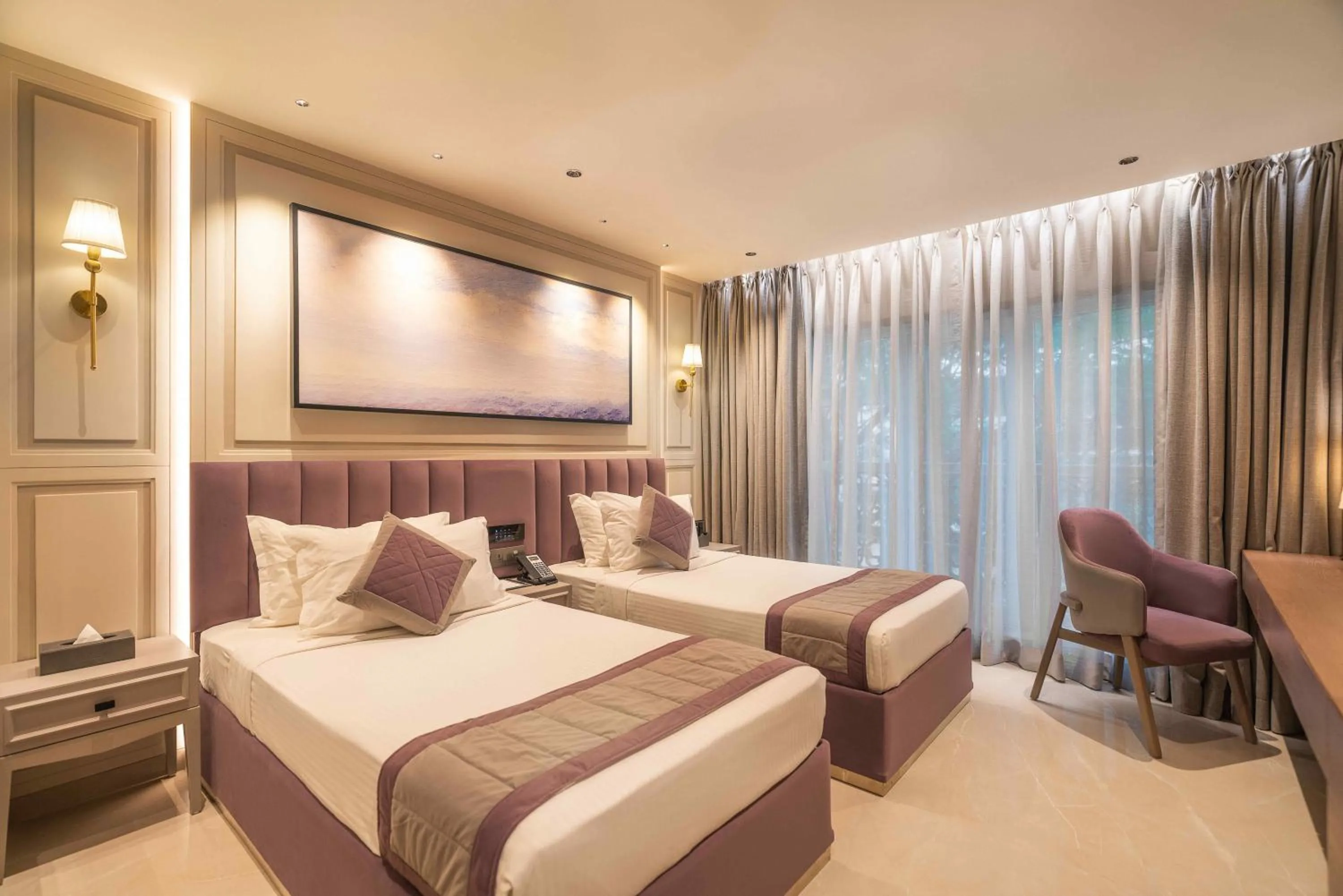 Bed in Grand Residency Hotel & Serviced Apartments