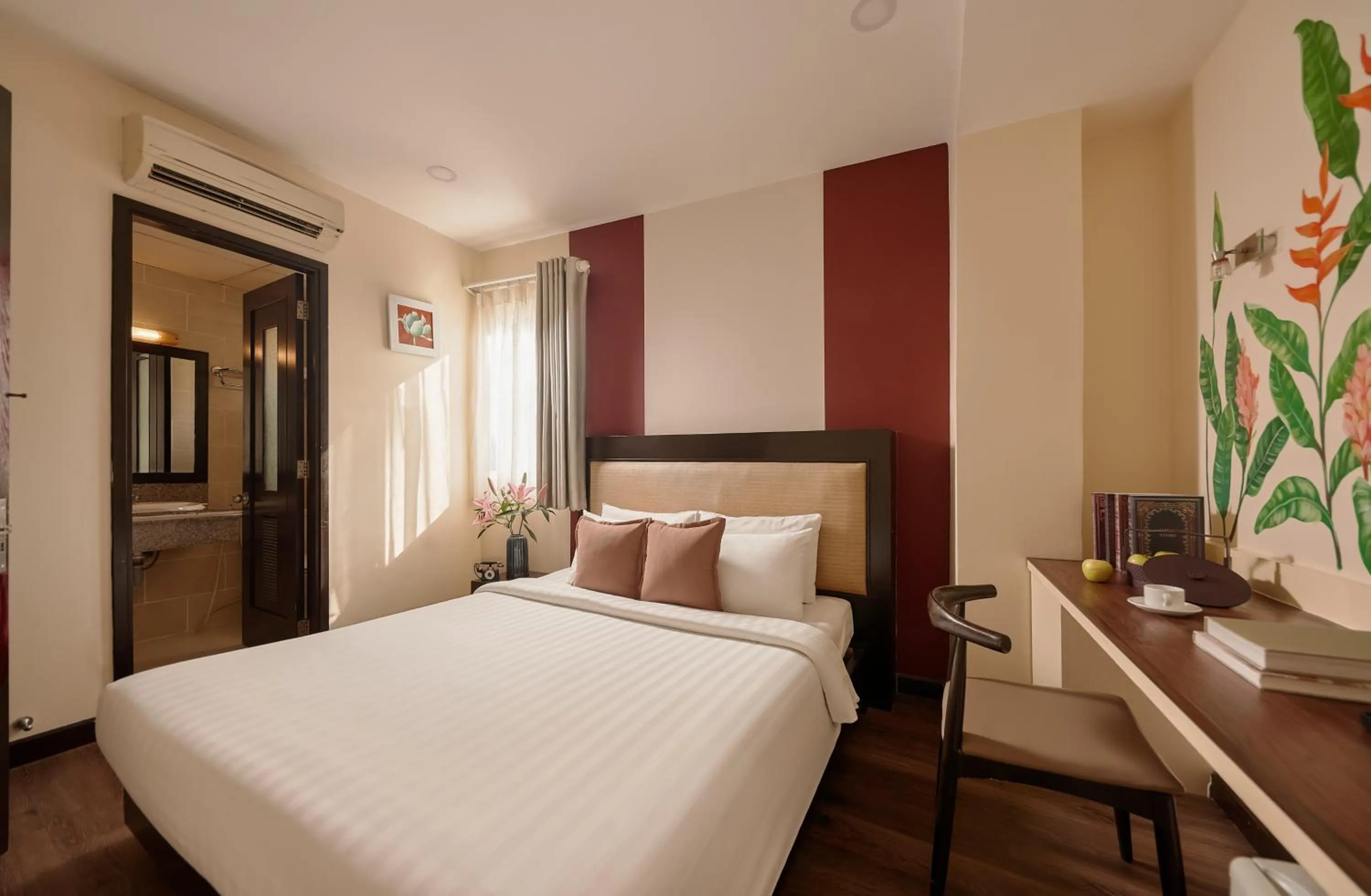 Bed in Asian Ruby Hotel & Spa - 122F Bui Thi Xuân Street