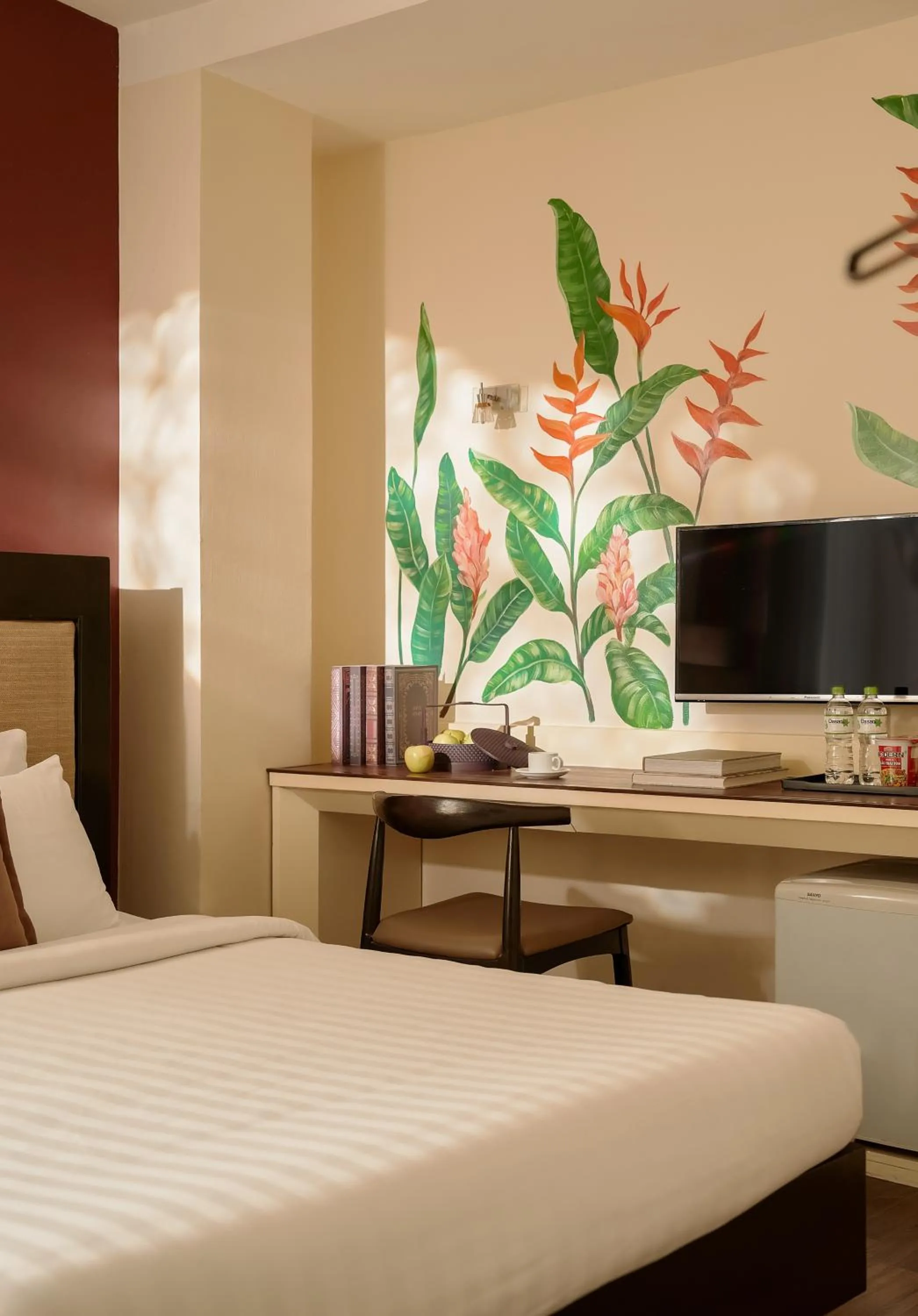 Decorative detail, Bed in Asian Ruby Hotel & Spa - 122F Bui Thi Xuân Street