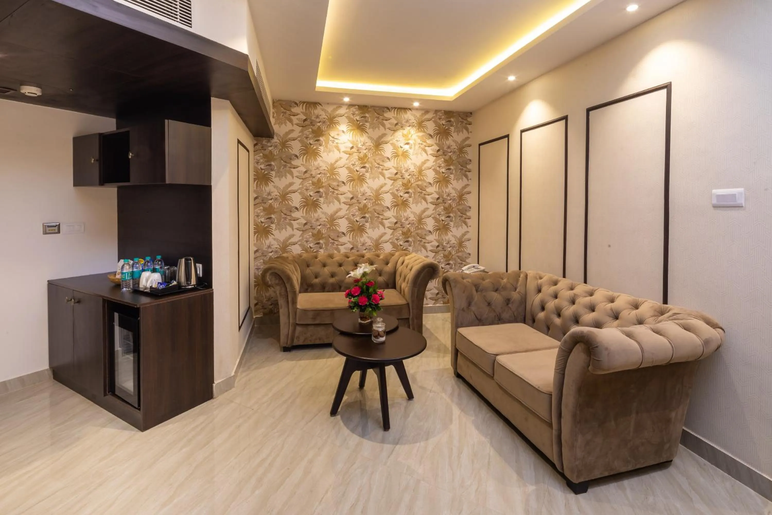 Living room in Goldfinch Hotel Mangalore