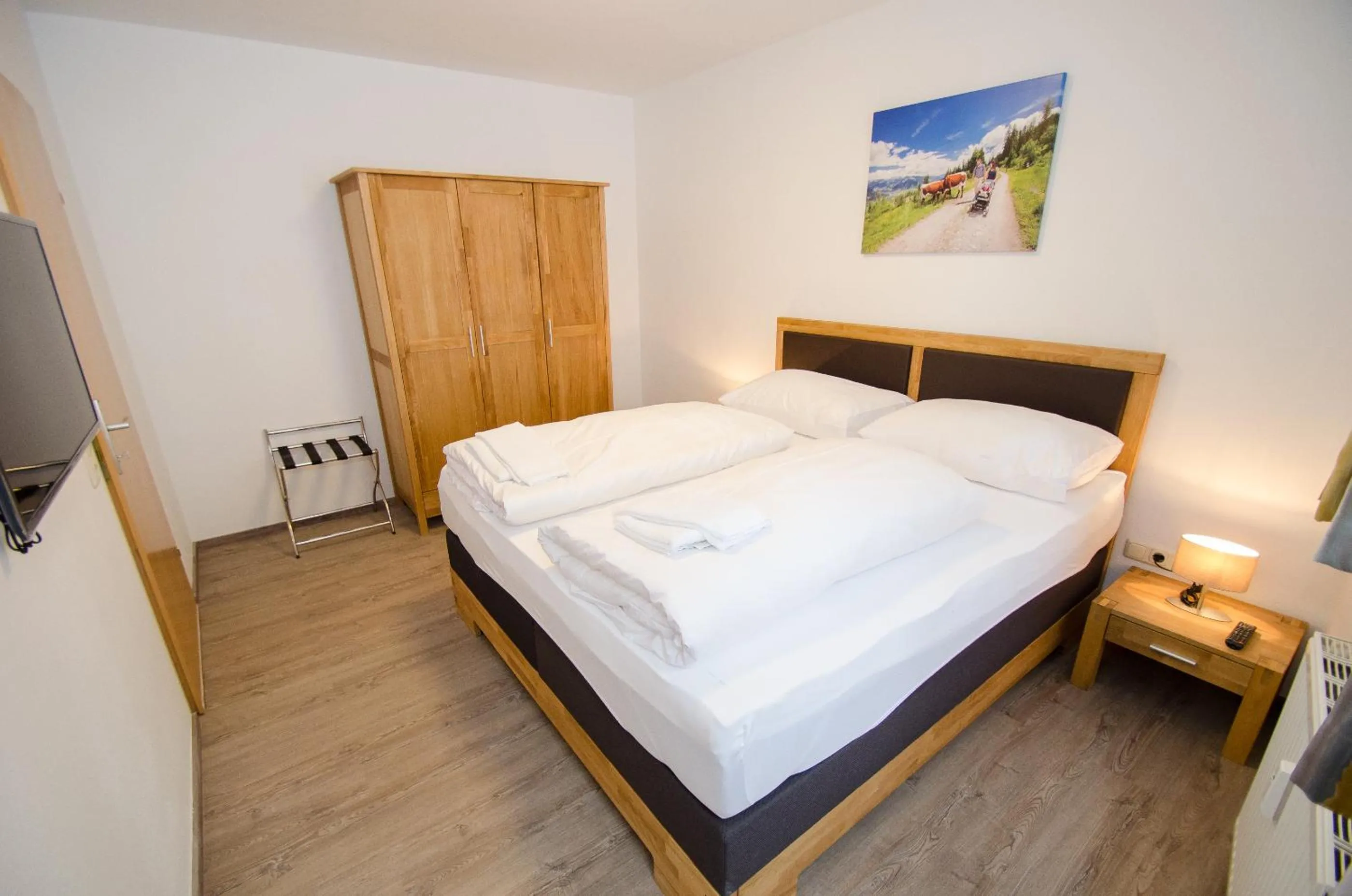 Bedroom, Bed in Apartments Summer & Winter Fun by All in One Apartments incl SUMMER CARD