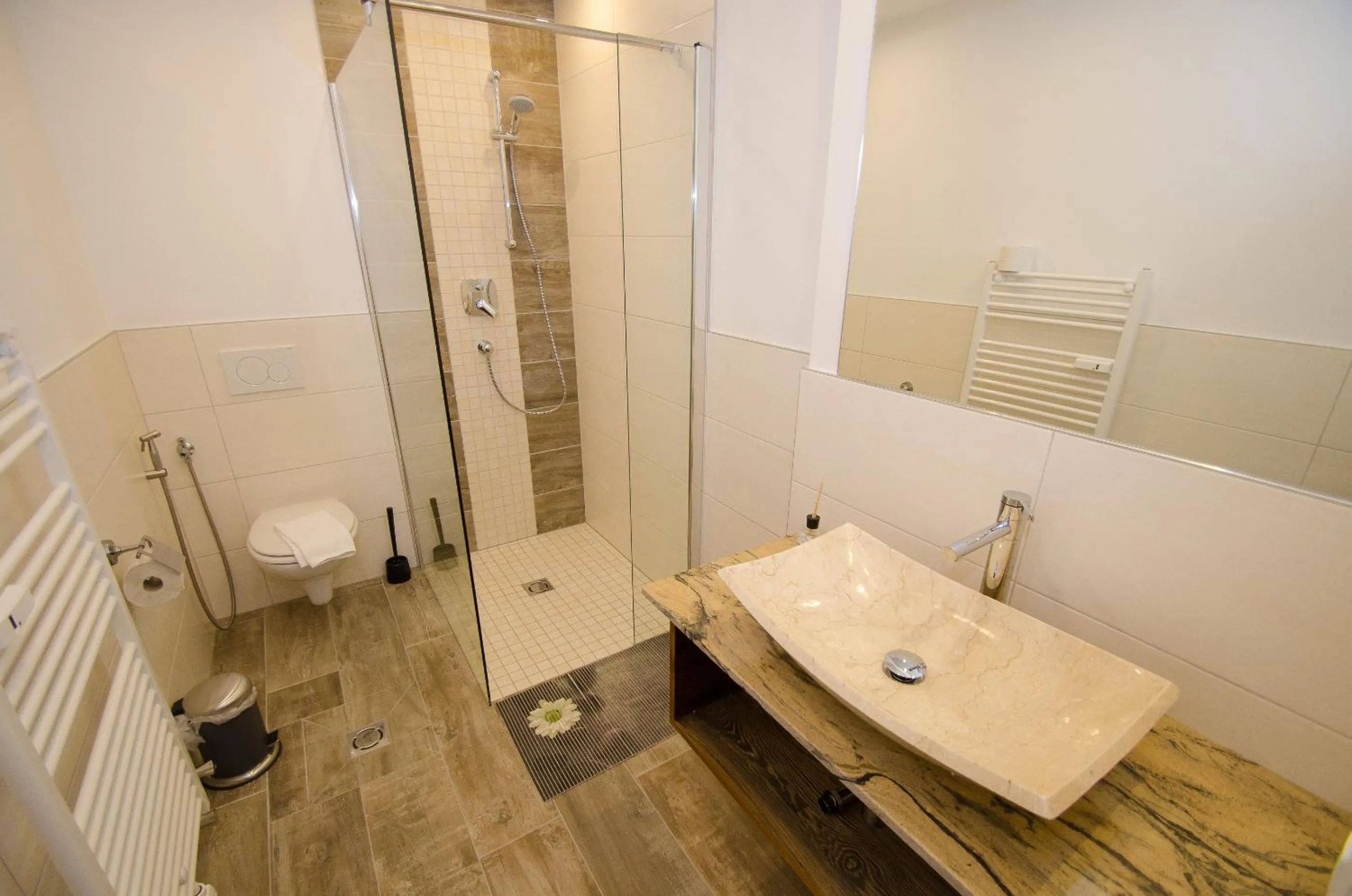 Bathroom in Apartments Summer & Winter Fun by All in One Apartments incl SUMMER CARD