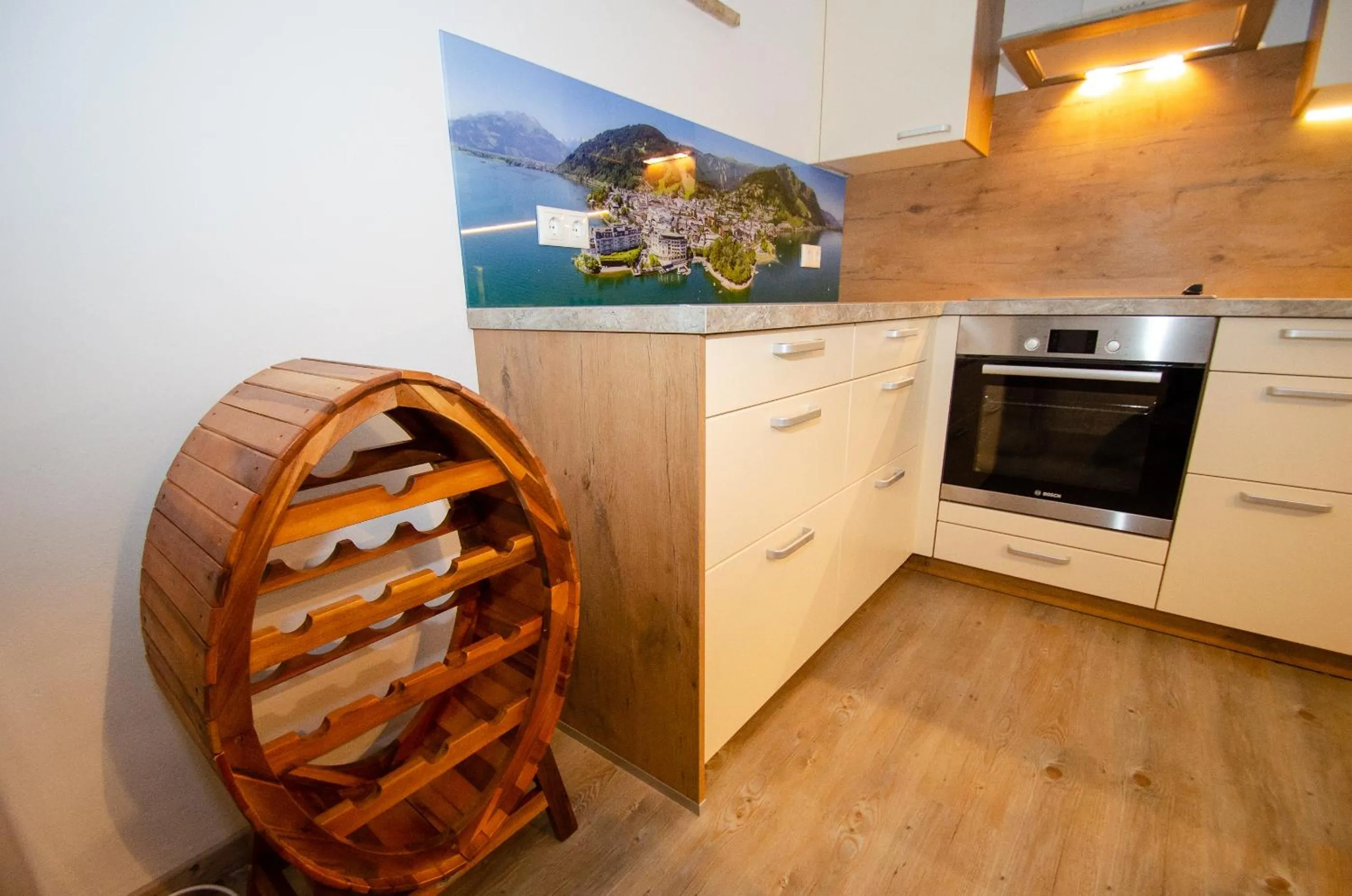 Kitchen or kitchenette in Apartments Summer & Winter Fun by All in One Apartments incl SUMMER CARD