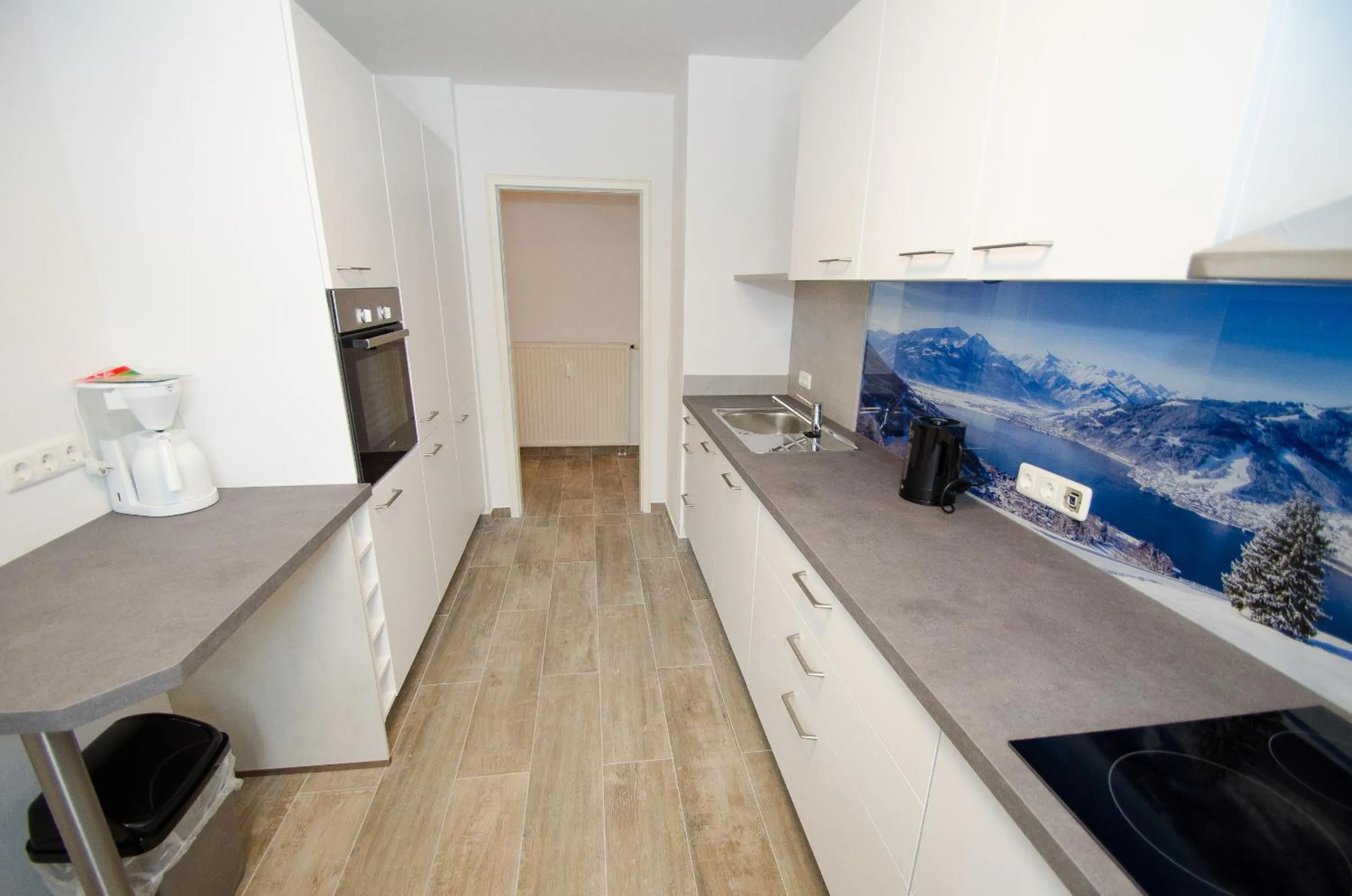 Kitchen or kitchenette in Apartments Summer & Winter Fun by All in One Apartments incl SUMMER CARD