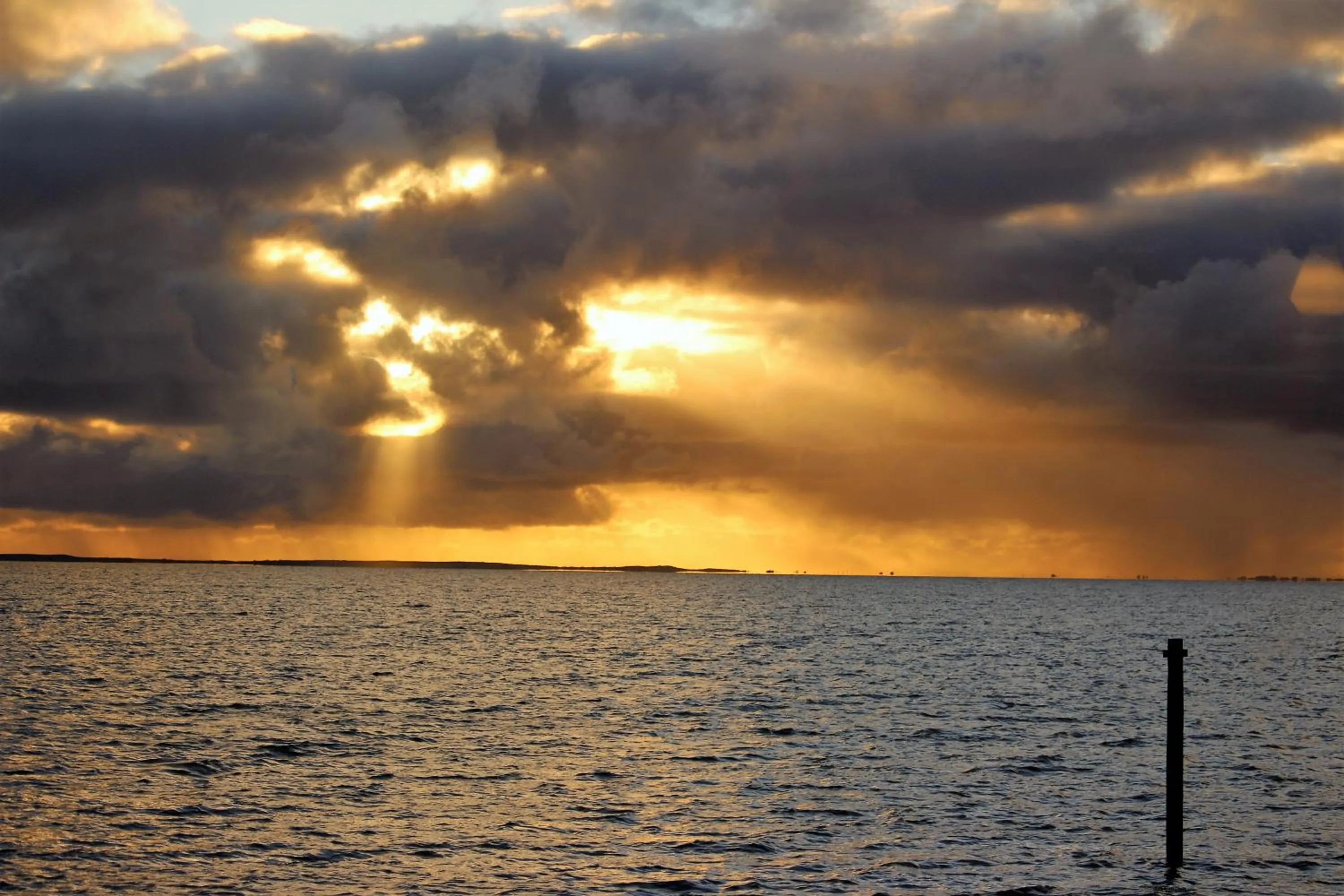 Lake view in Meningie Waterfront Motel