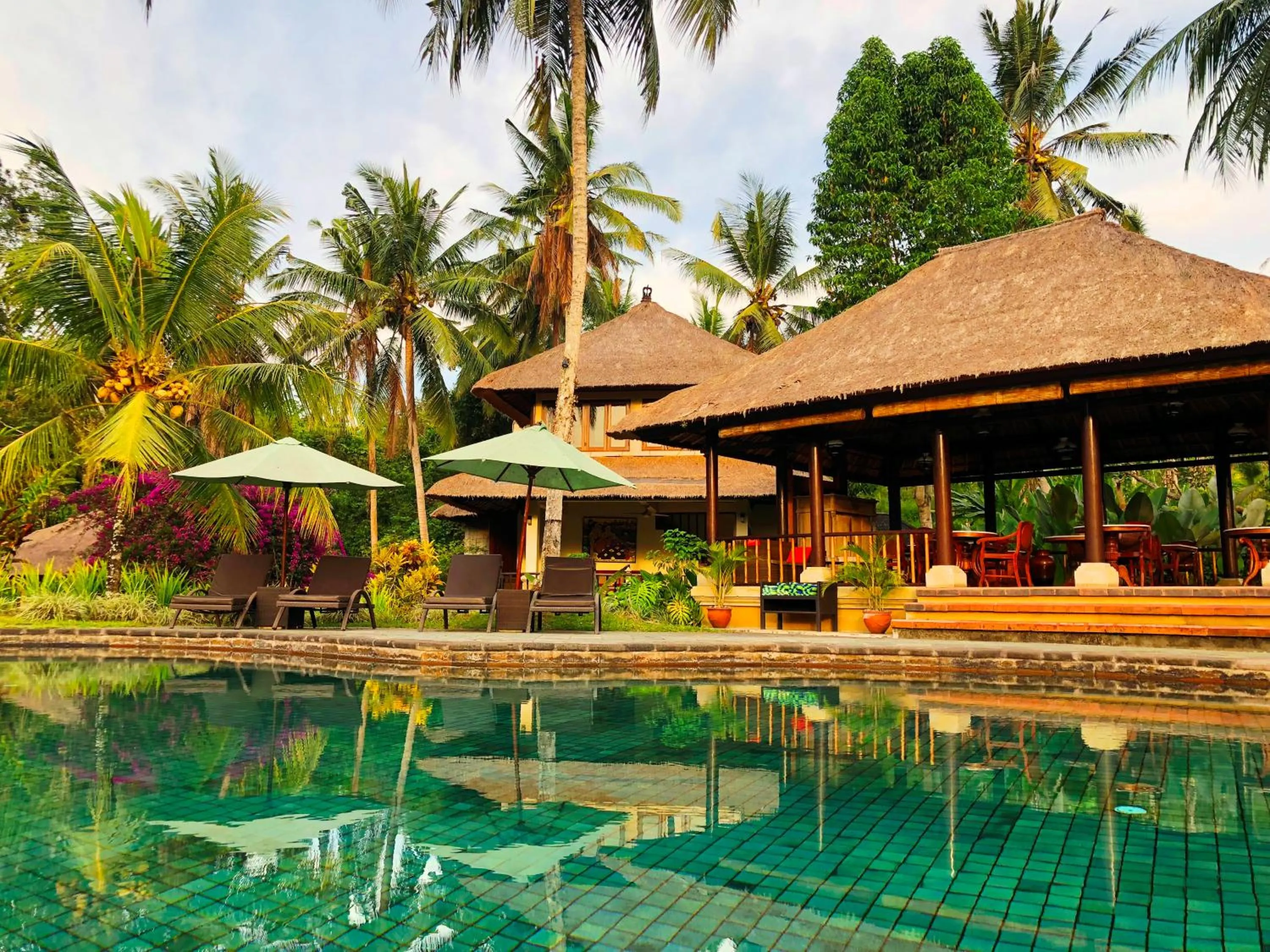 Swimming pool in Villa Semana Resort Ubud