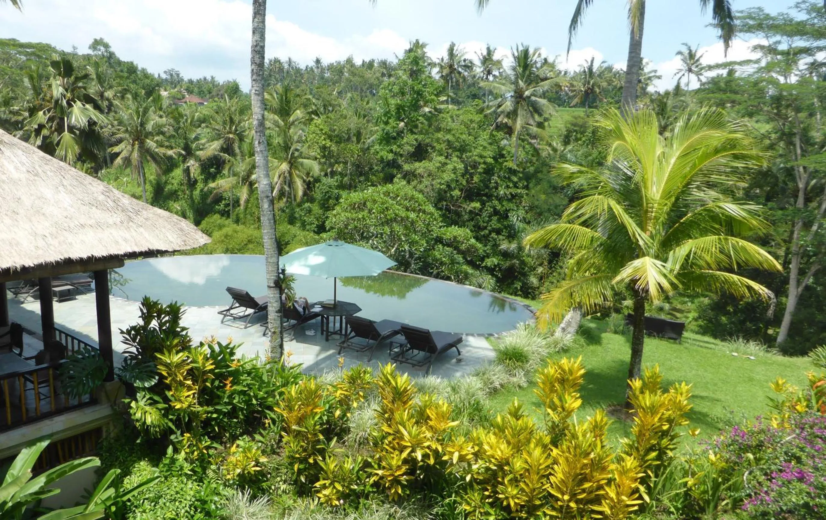 Pool view in Villa Semana Resort Ubud