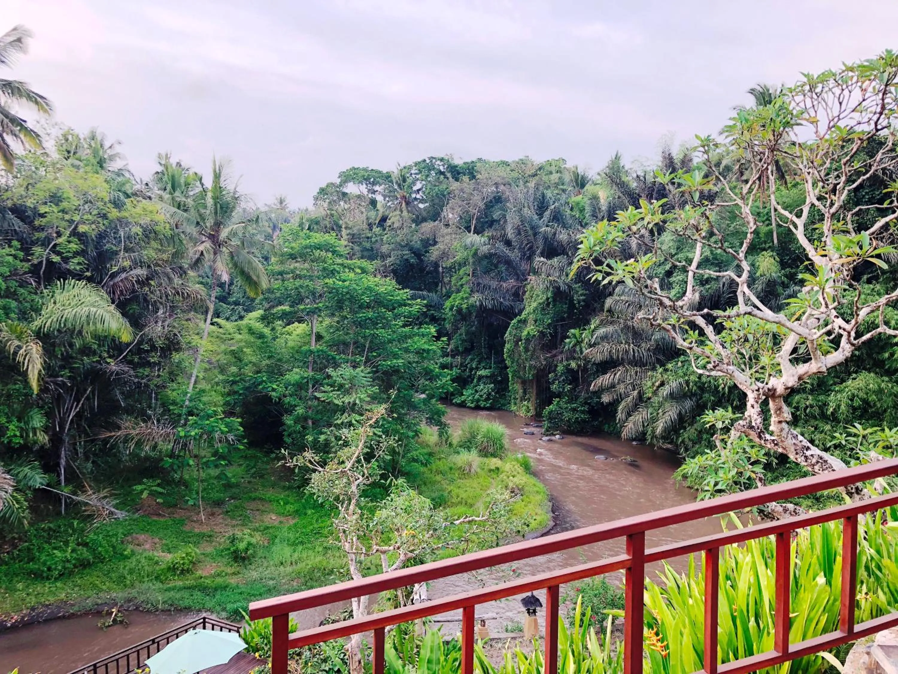River view in Villa Semana Resort Ubud