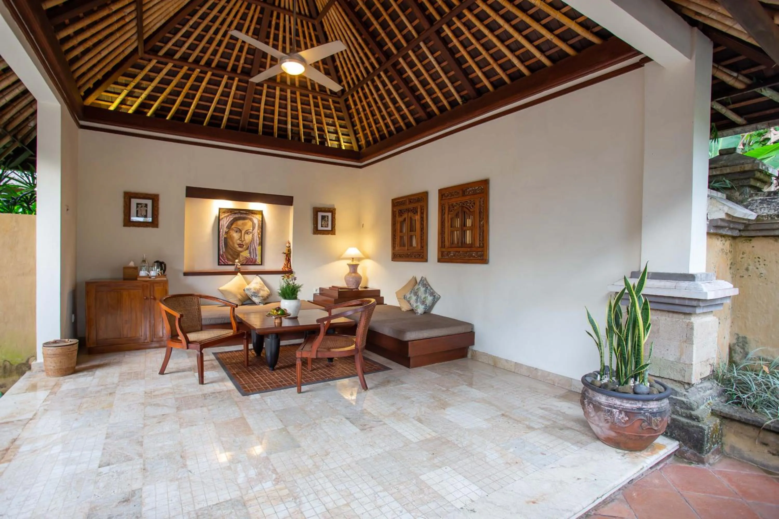 Living room in Villa Semana Resort Ubud