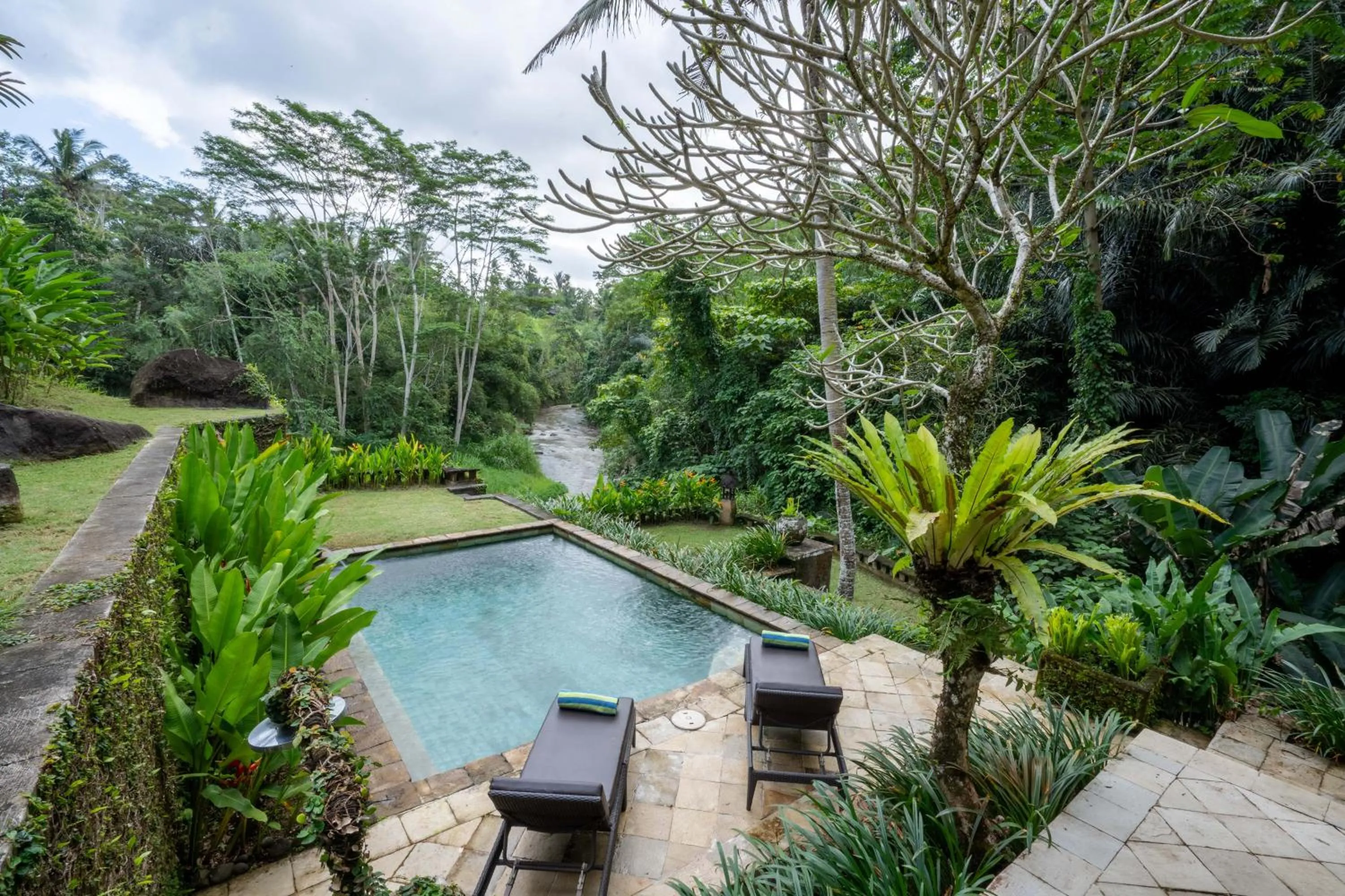 Pool view in Villa Semana Resort Ubud