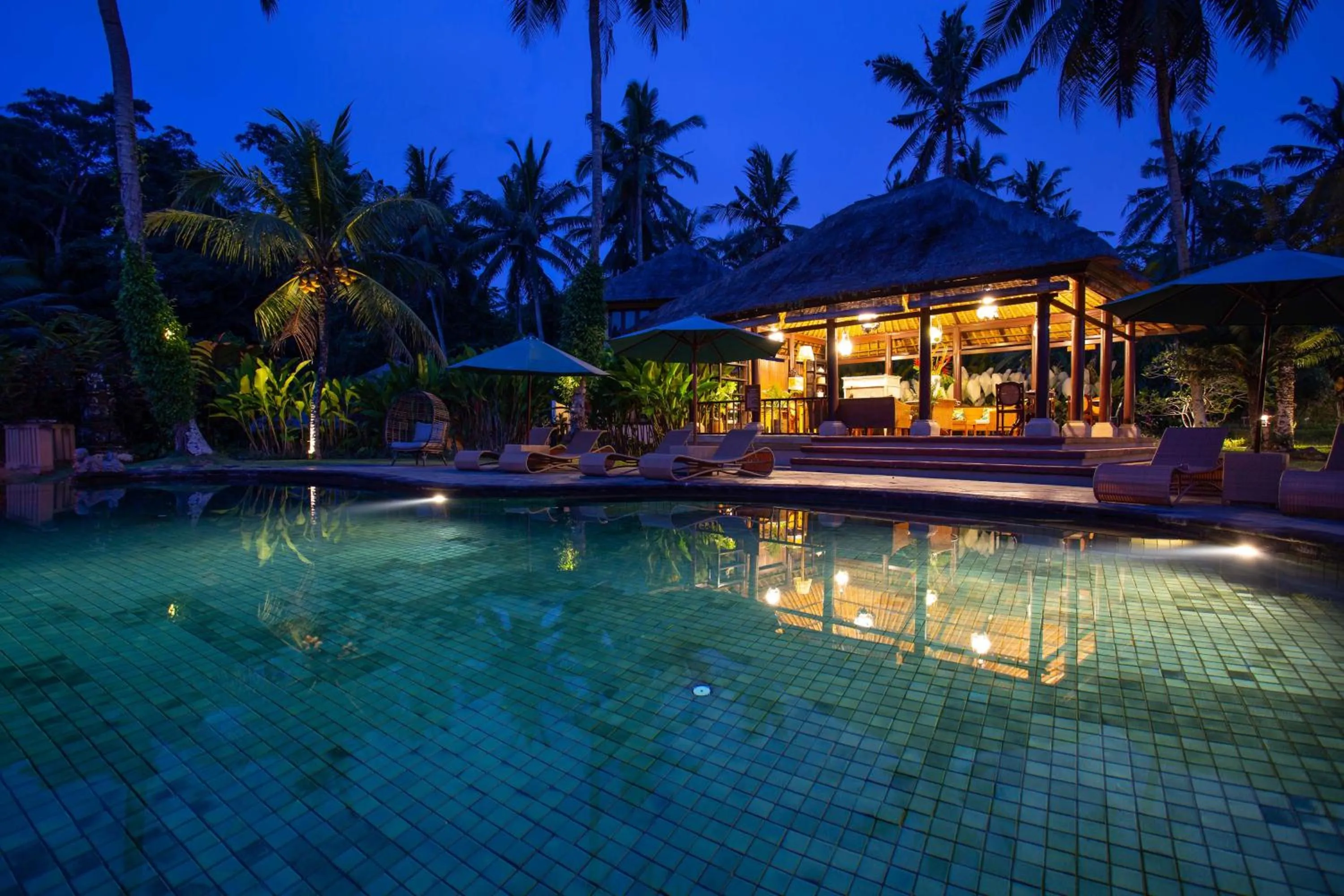 Swimming pool in Villa Semana Resort Ubud