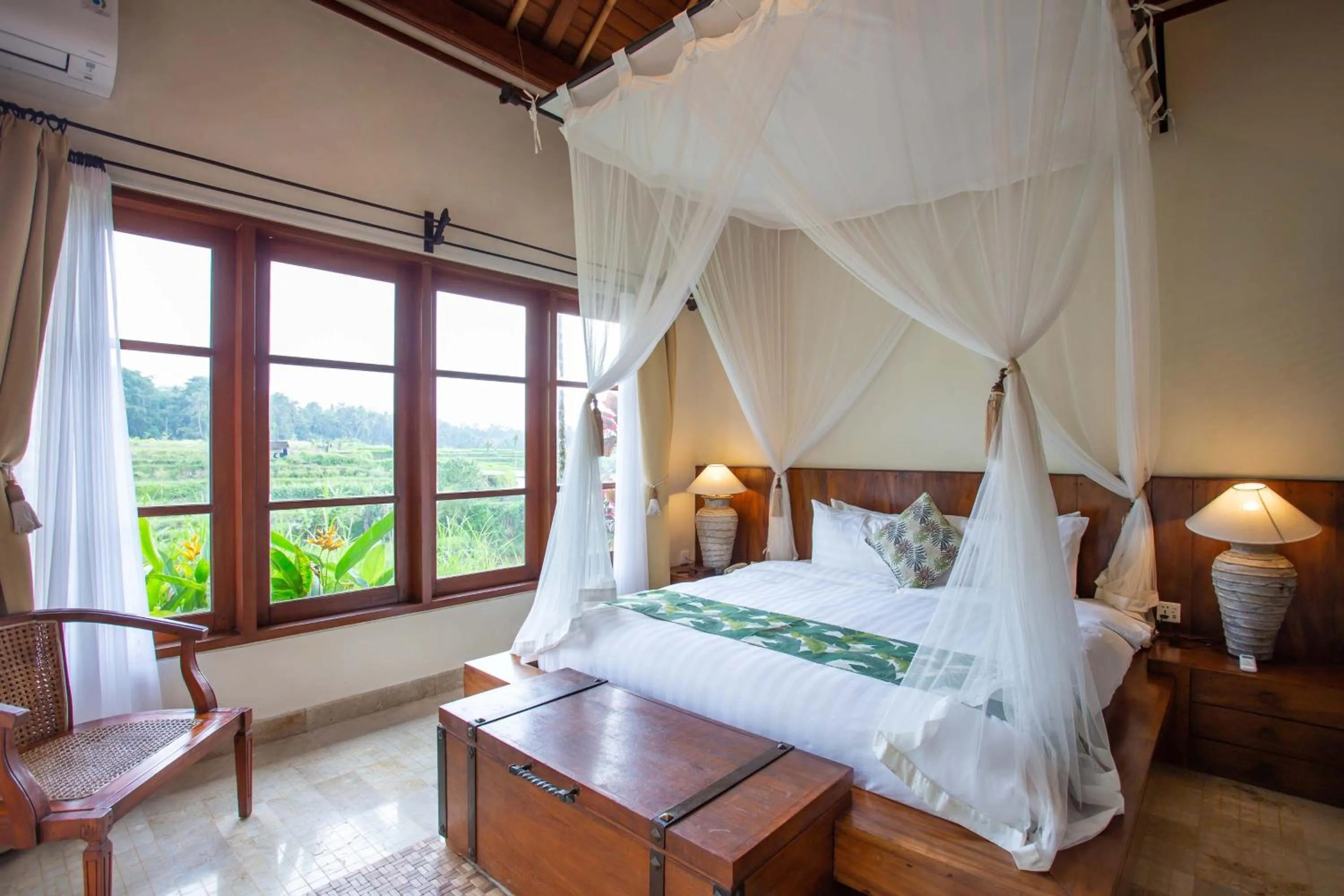 Bedroom, Bed in Villa Semana Resort Ubud