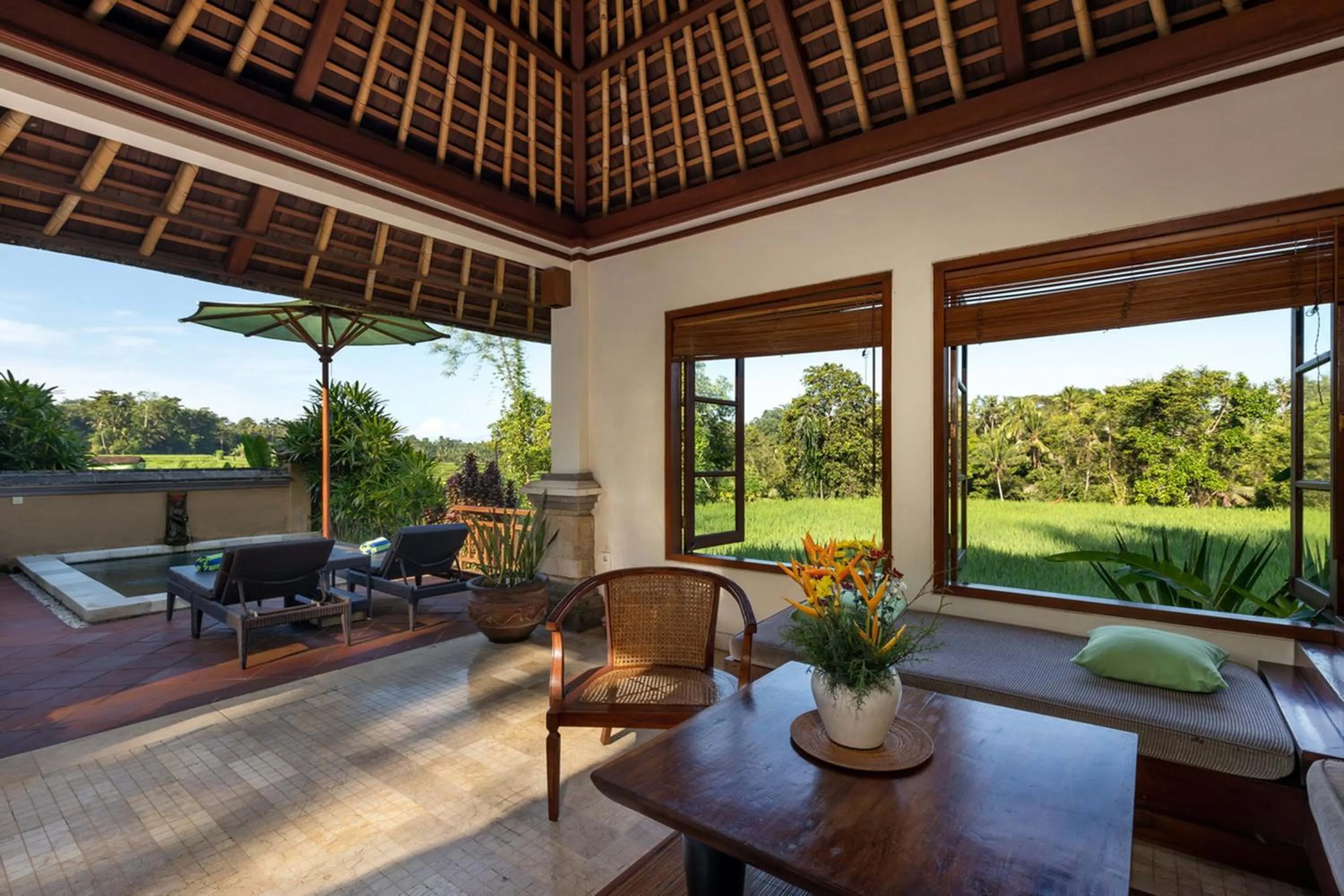 Living room in Villa Semana Resort Ubud