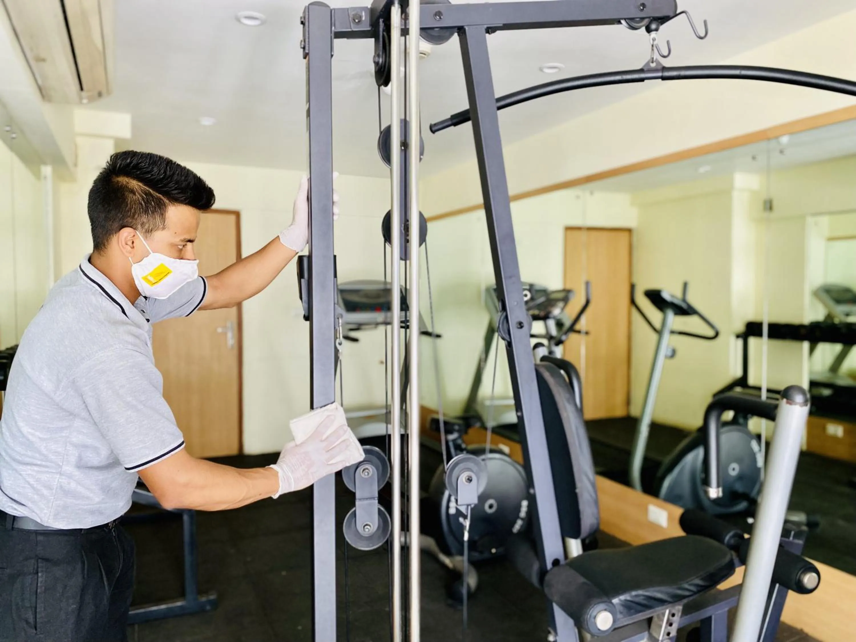 Fitness centre/facilities in Coraltree Hotel Bangalore