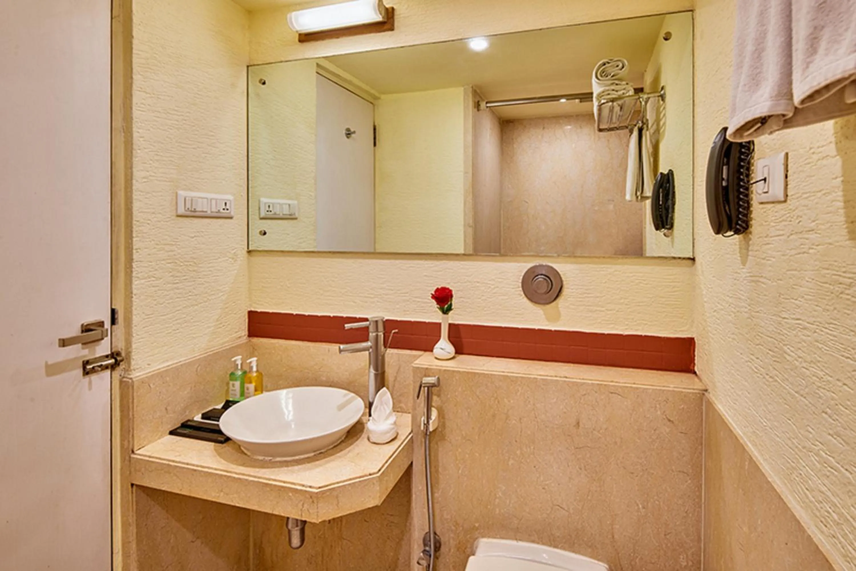 Bathroom in Coraltree Hotel Bangalore