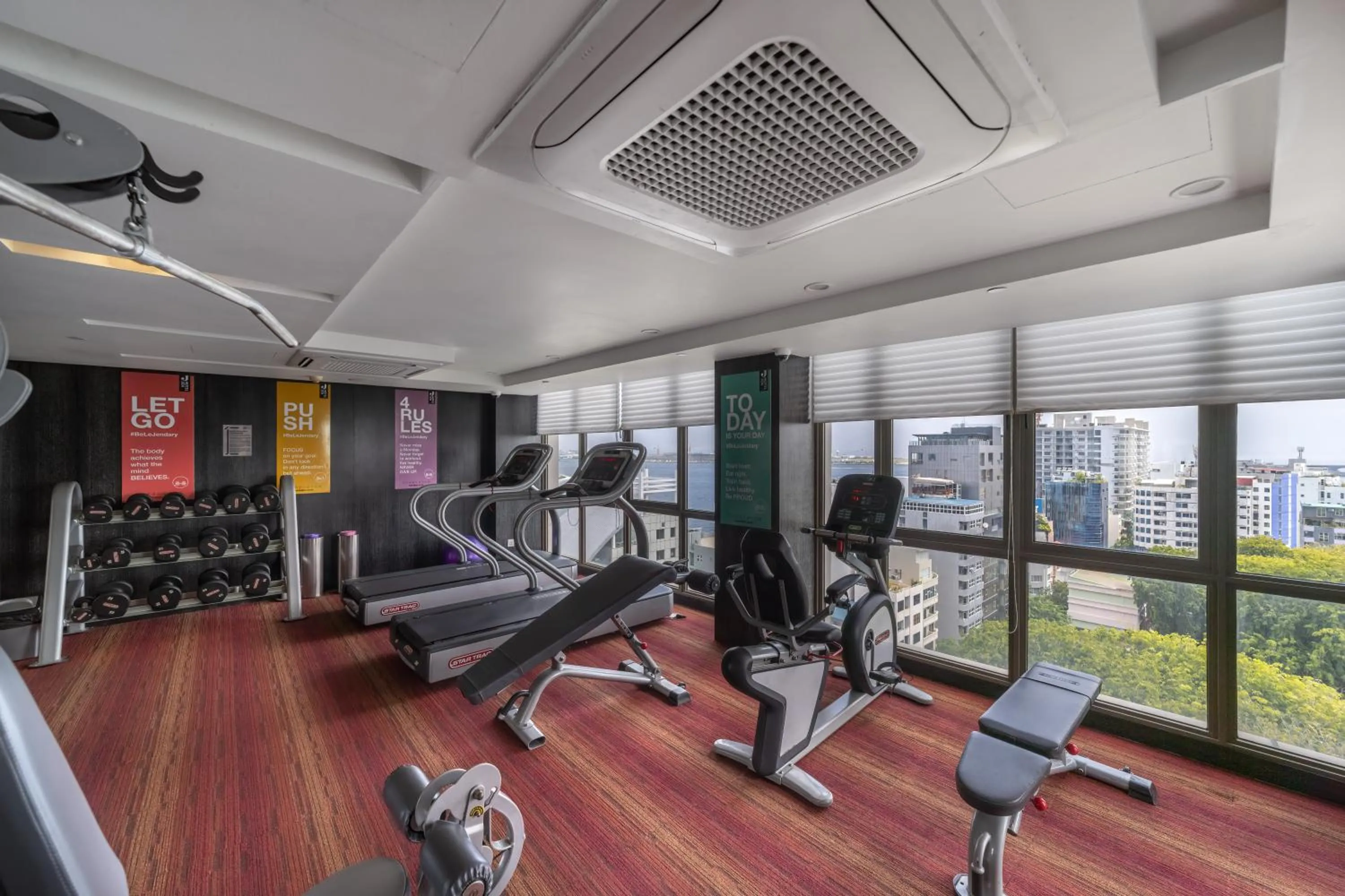 Fitness centre/facilities in Jen Maldives Male by Shangri-La