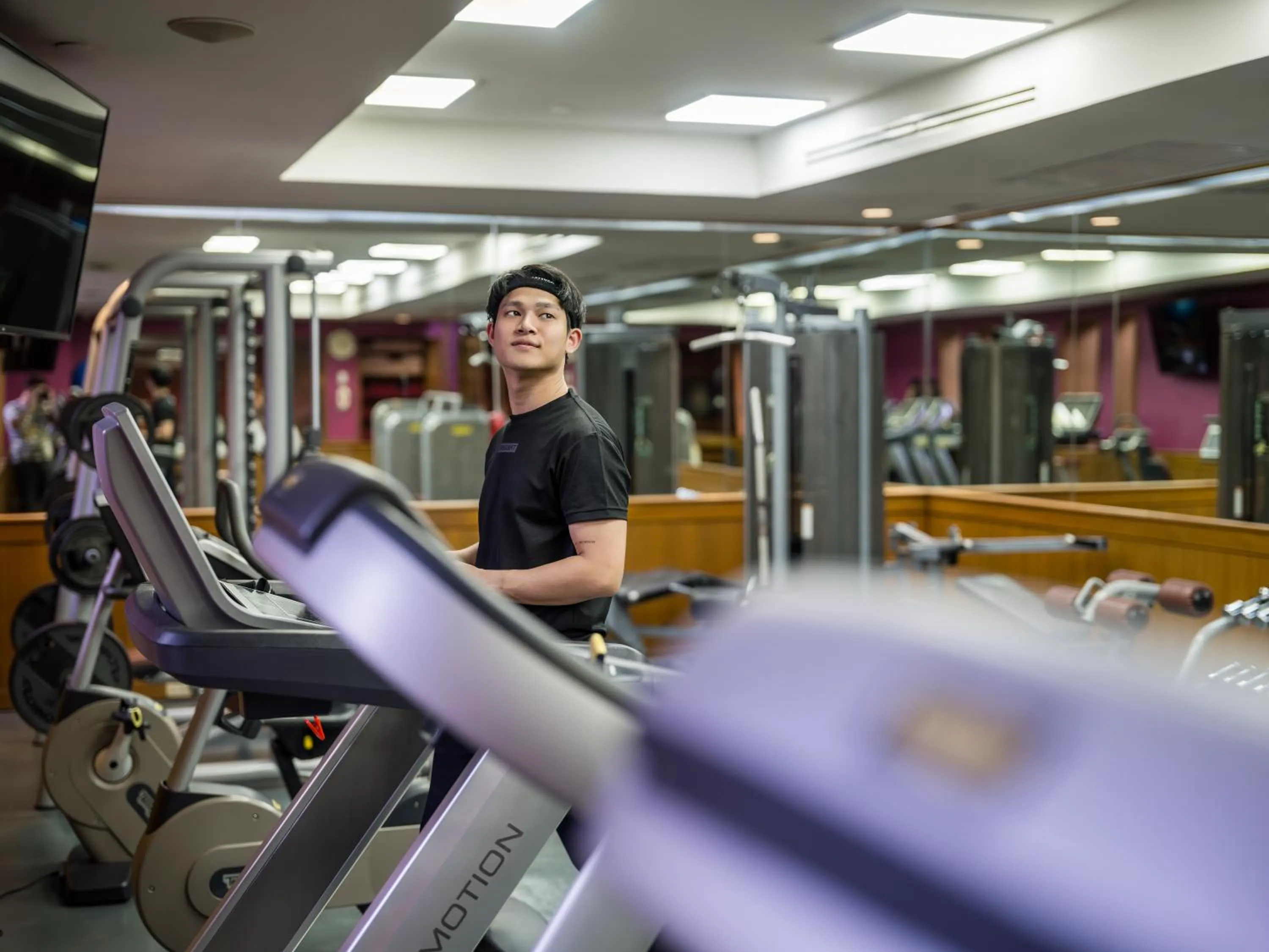 Fitness centre/facilities in Crowne Plaza Bangkok Lumpini Park by IHG