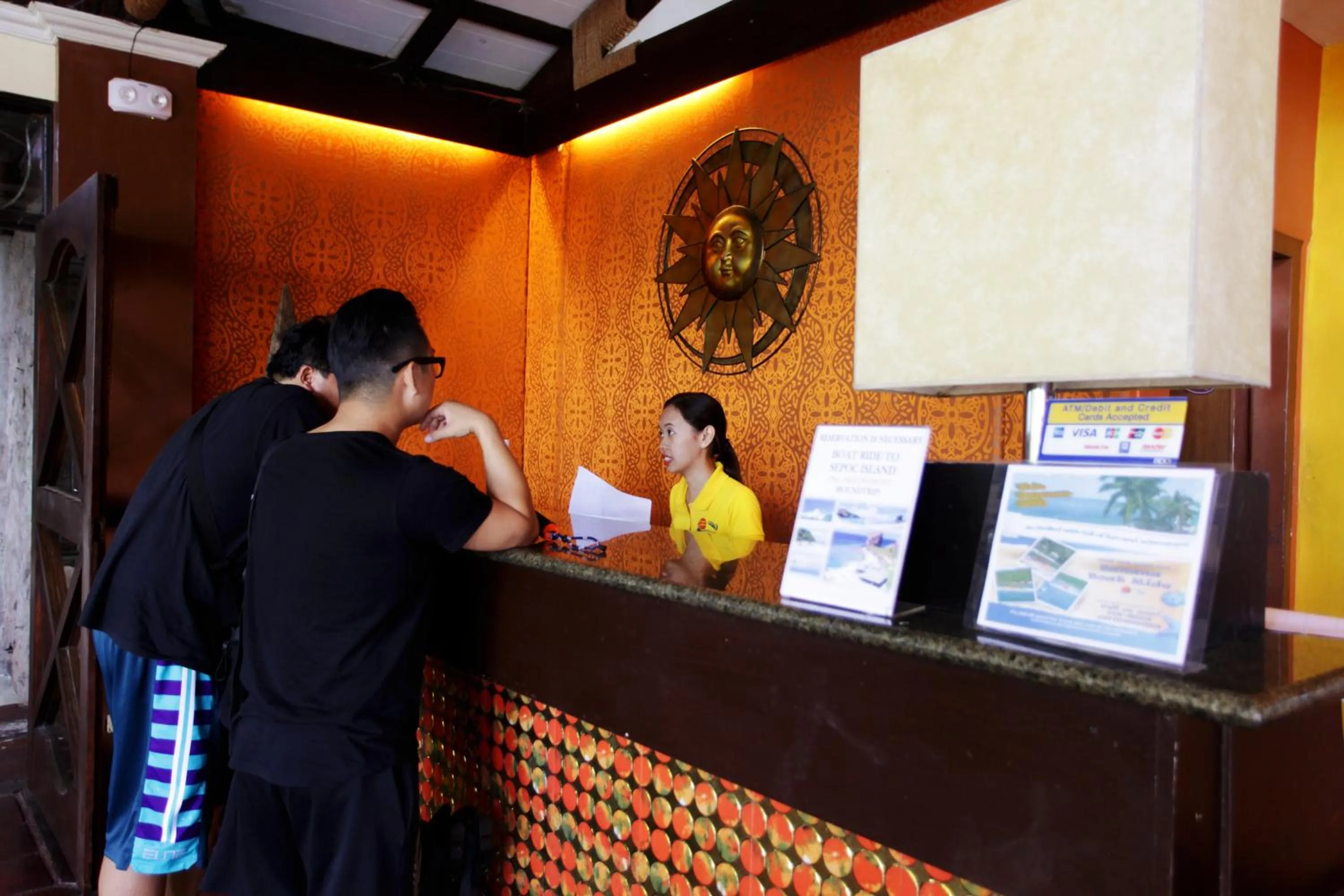 Lobby or reception in Eagle Point Beach and Dive Resort