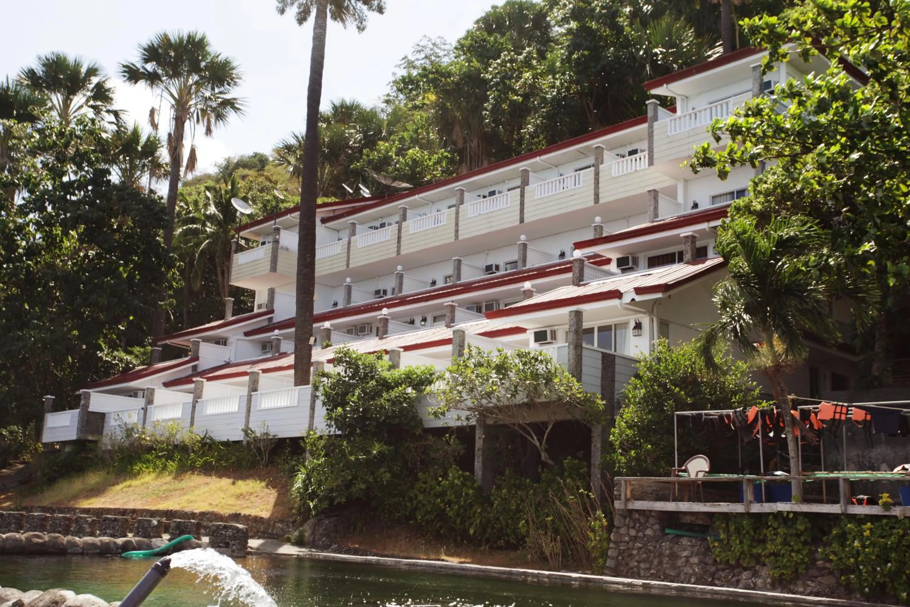 Balcony/Terrace in Eagle Point Beach and Dive Resort