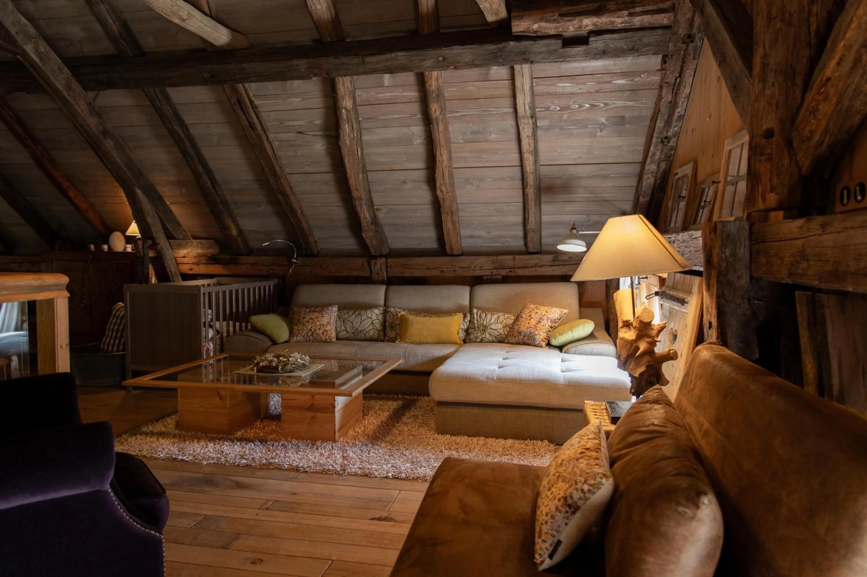 Living room in La Grange d'Hannah - gîte & chambre d’hôtes de charme