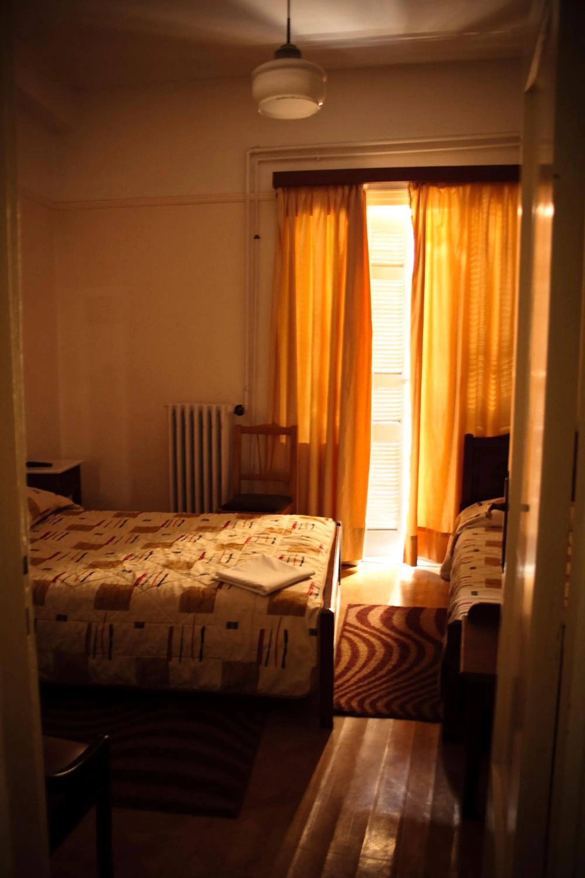 Bed in Acropolis House